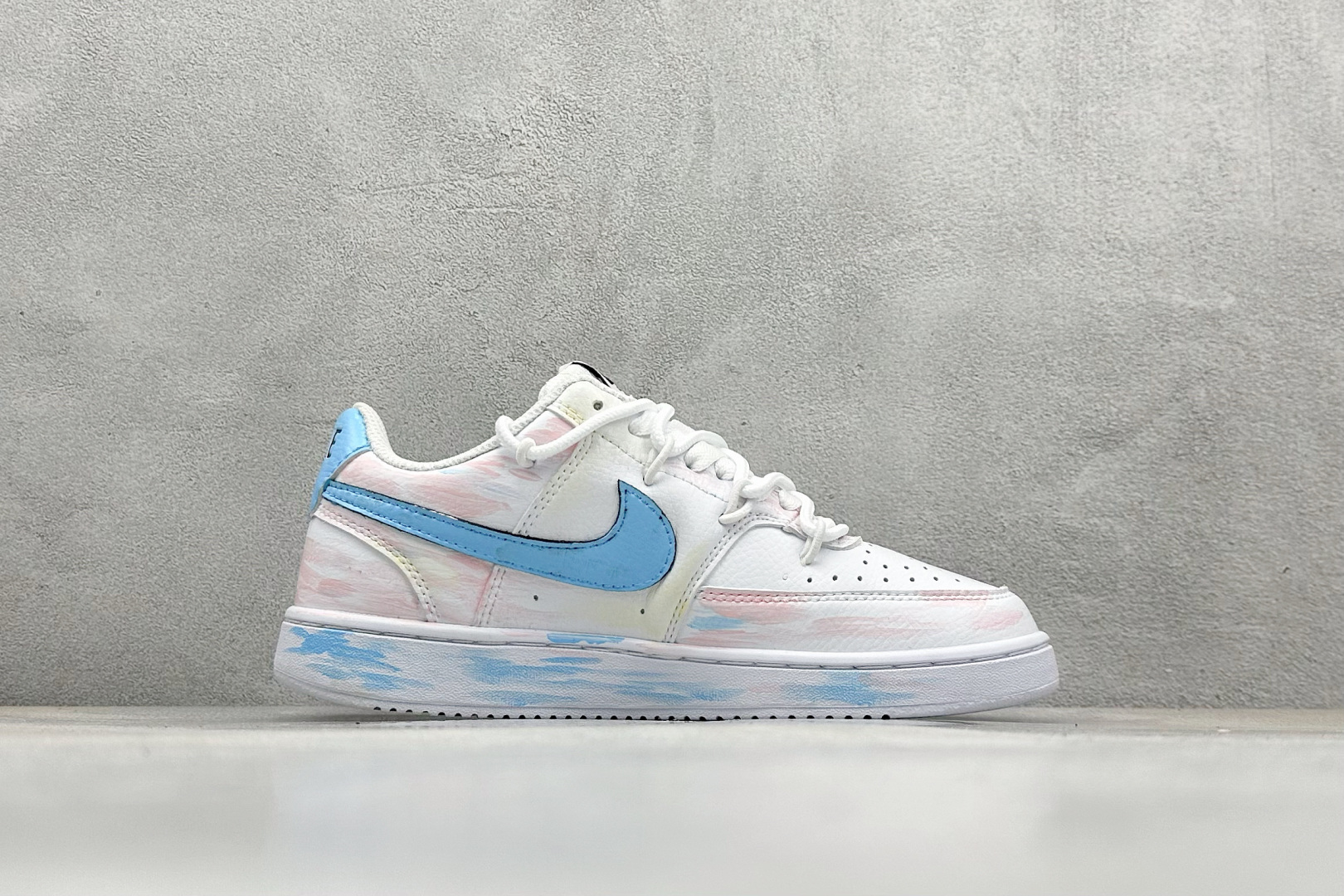 260 Nike Court Vision Low 绑带 校园风低帮复古篮球板鞋男女运动鞋 DH3158-101