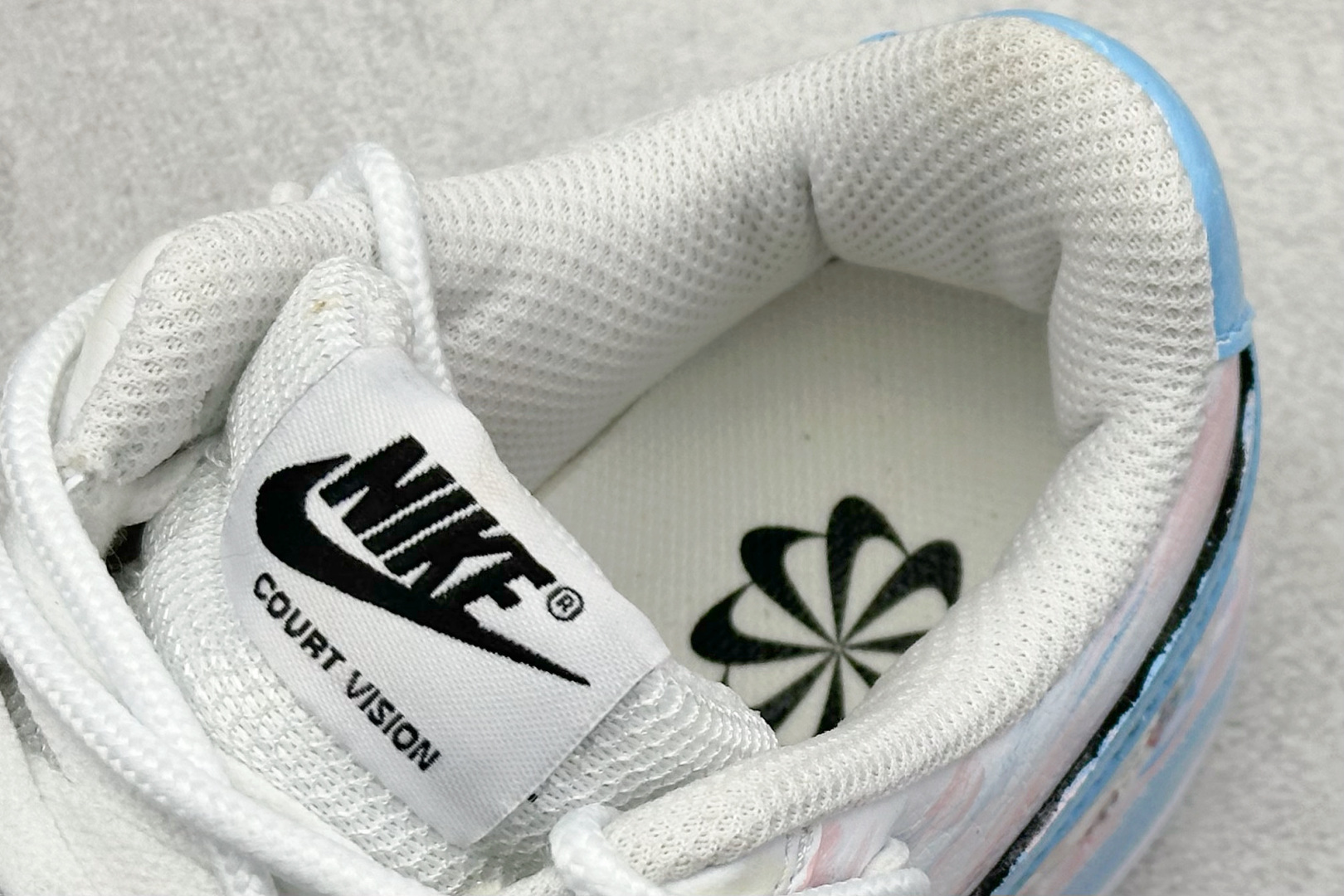 260 Nike Court Vision Low 绑带 校园风低帮复古篮球板鞋男女运动鞋 DH3158-101