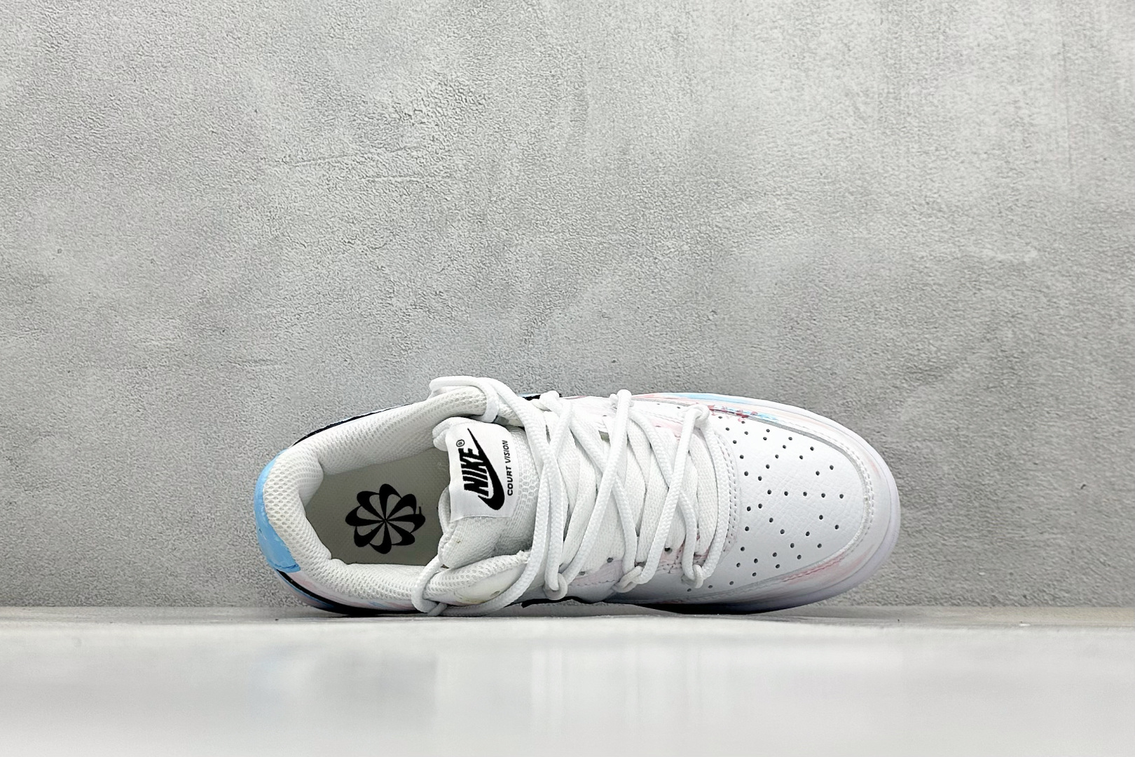 260 Nike Court Vision Low 绑带 校园风低帮复古篮球板鞋男女运动鞋 DH3158-101