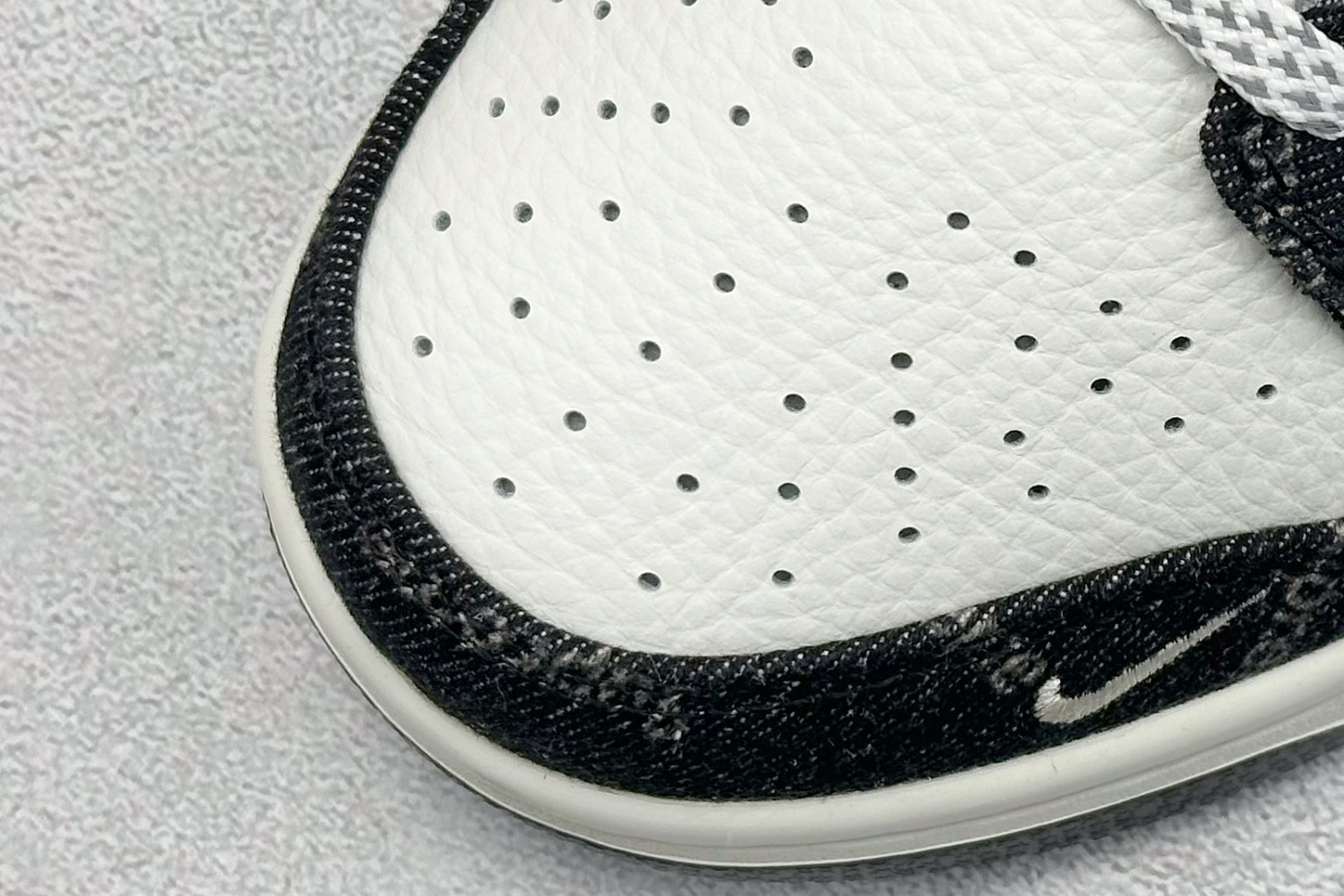 280 SC版Nike SB Dunk Low Sup联名 黑牛仔 周年高端定制 低帮休闲板鞋 SC9207-414