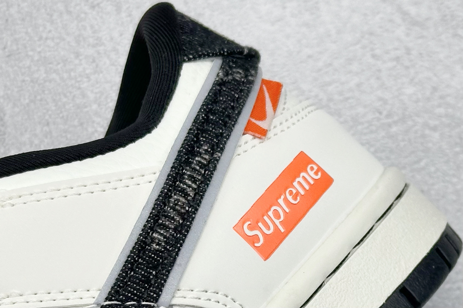 280 SC版Nike SB Dunk Low Sup联名 黑牛仔 周年高端定制 低帮休闲板鞋 SC9207-414