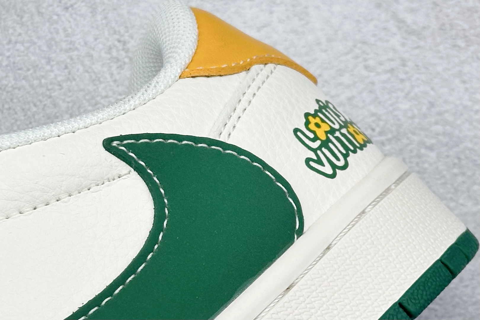 280 XC版Travis Scott x Fragment Design x Air Jordan 1 Low OG SP AJ1 乔1 LV联名 绿黄尾 低帮文化休闲板鞋 ZH2598-161