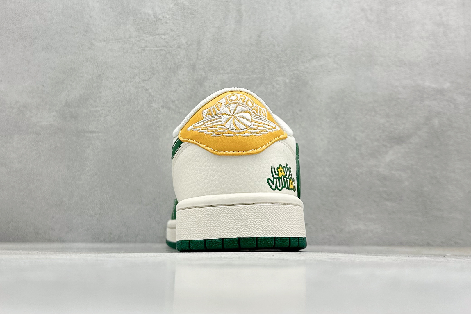 280 XC版Travis Scott x Fragment Design x Air Jordan 1 Low OG SP AJ1 乔1 LV联名 绿黄尾 低帮文化休闲板鞋 ZH2598-161