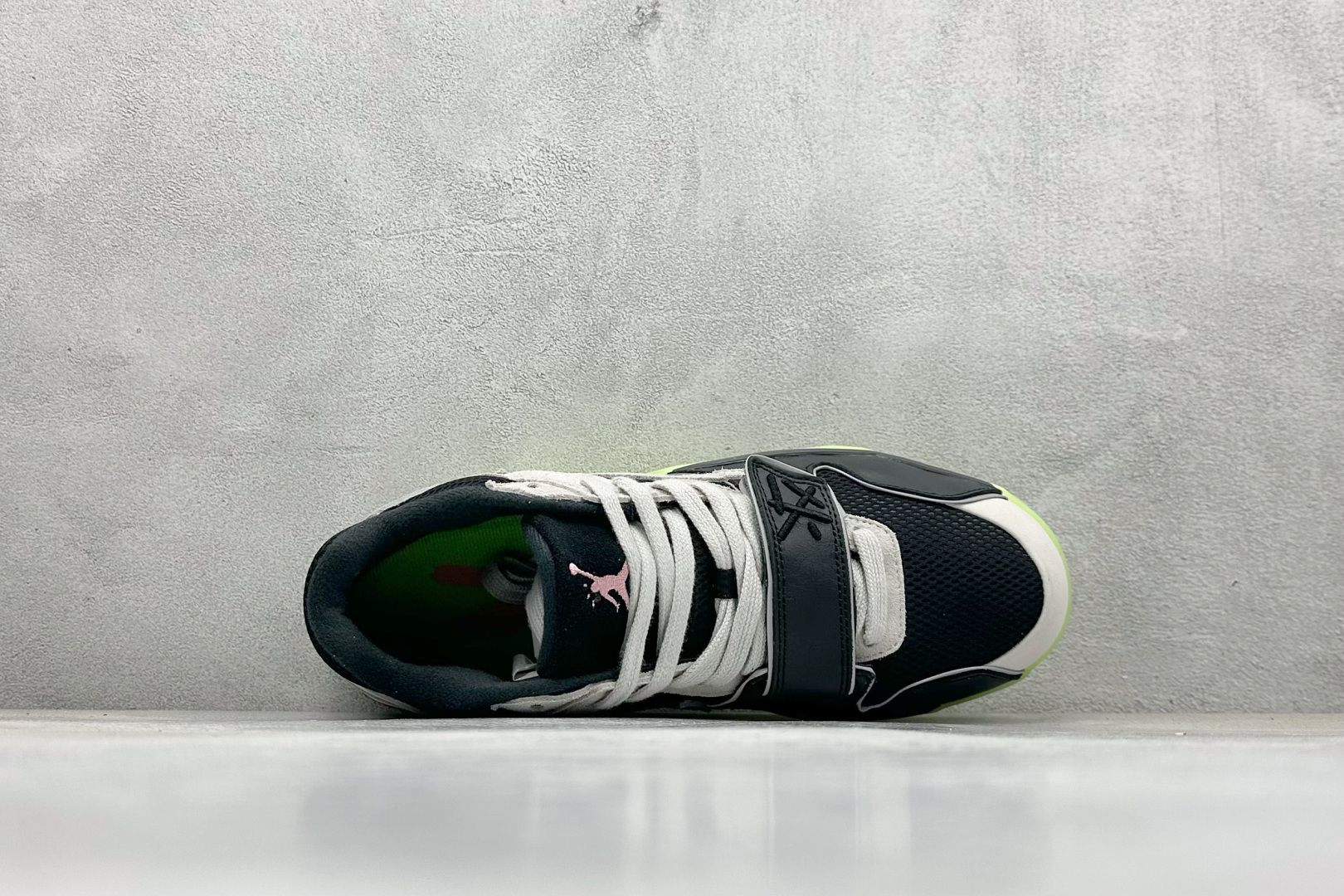 260 F版 Travis Scott x Jordan Cut The Check AJ1 乔1倒勾魔术贴 时尚篮球鞋 IH7971-001