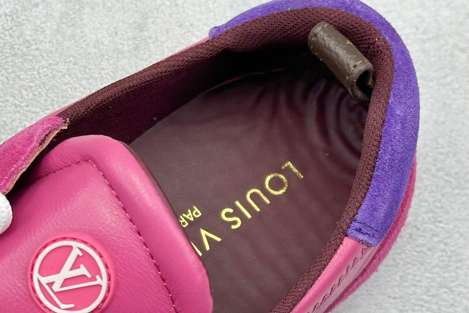 图片[8]-LOUIS VUITTON Sneakerina LV德训鞋 羊皮革 圆头系带 芭蕾风低帮生活休闲鞋 尺码：35 36 37 38 39 40-选品中心