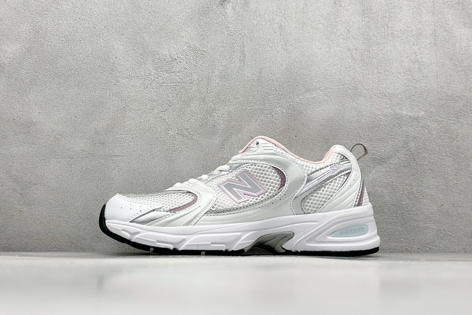 R1长青福利  新百伦New Balance MR530系列 复古老爹风网布跑步休闲运动鞋 采用硬质牛剖革组合透气网眼布鞋面材质 独立3层组合大底私模 正确独立中底嵌入ABZORB缓震材质 货好：GR530GK-选品中心