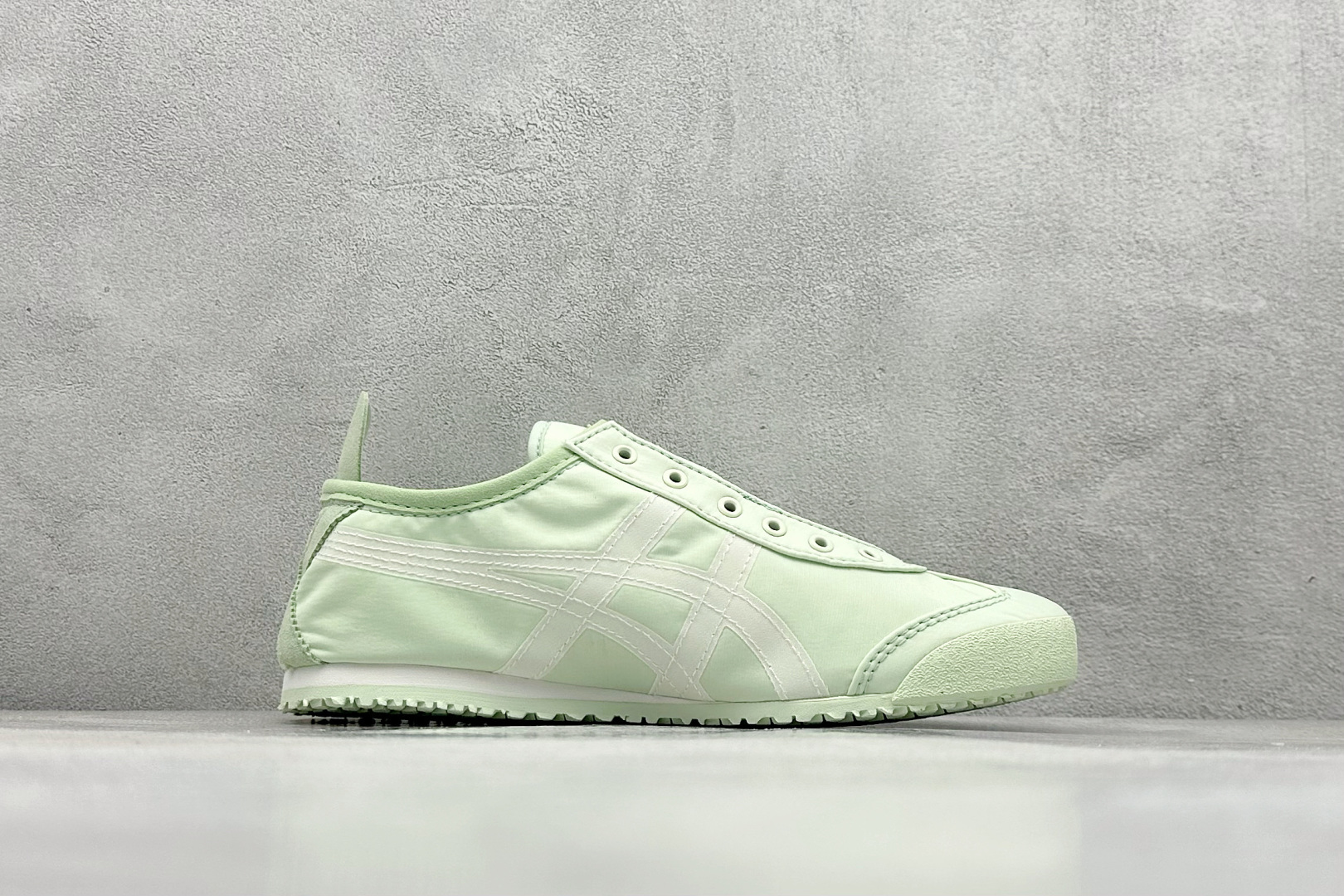 图片[2]-GS版鬼塚虎/Onitsuka Tiger Mexico 66 Slip-On 墨西哥系列复古经典百搭一脚蹬休闲帆布慢跑鞋 货号：1183B603-303-选品中心