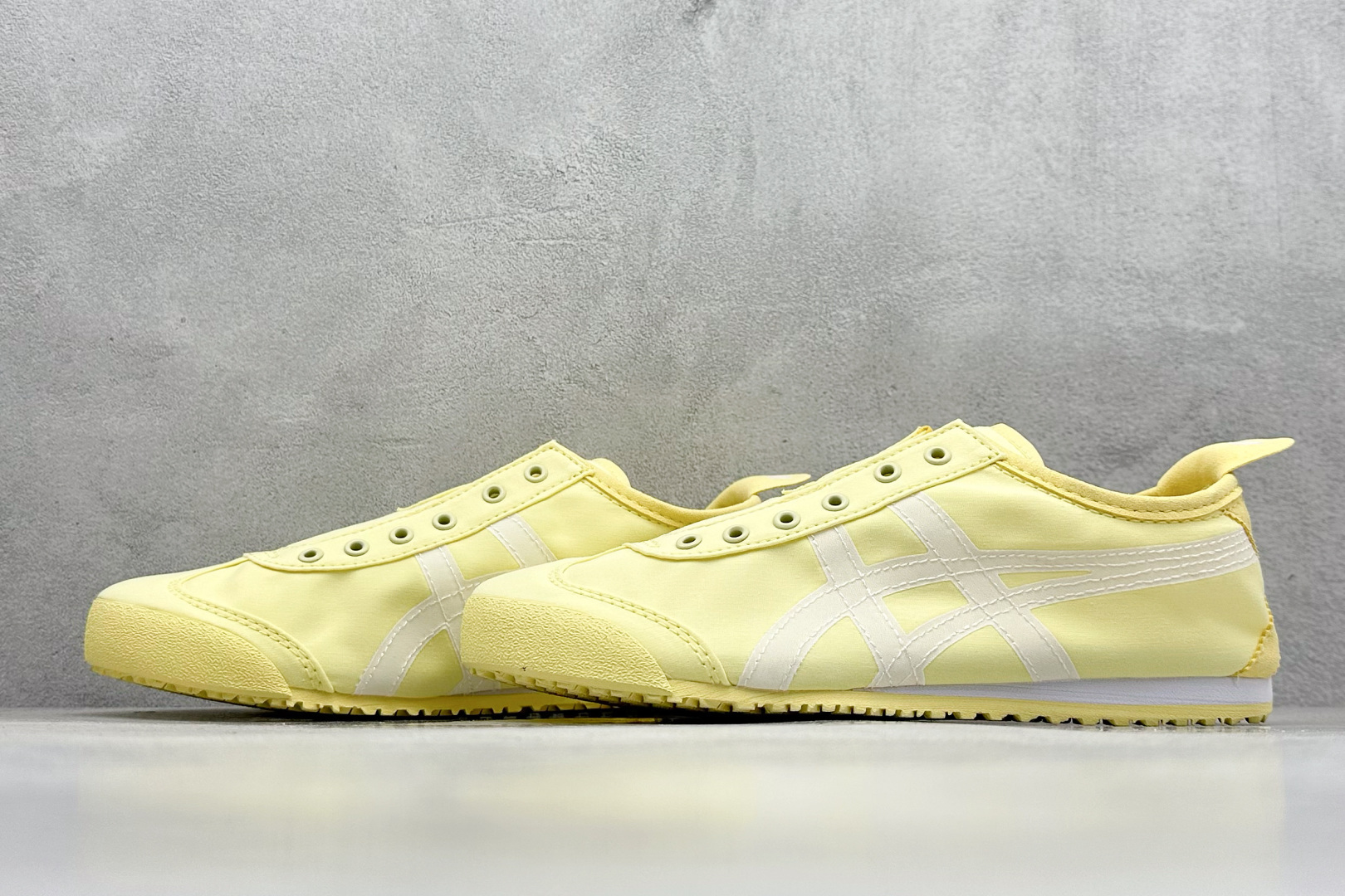 图片[5]-GS版鬼塚虎/Onitsuka Tiger Mexico 66 Slip-On 墨西哥系列复古经典百搭一脚蹬休闲帆布慢跑鞋 货号：1183B603-750-选品中心