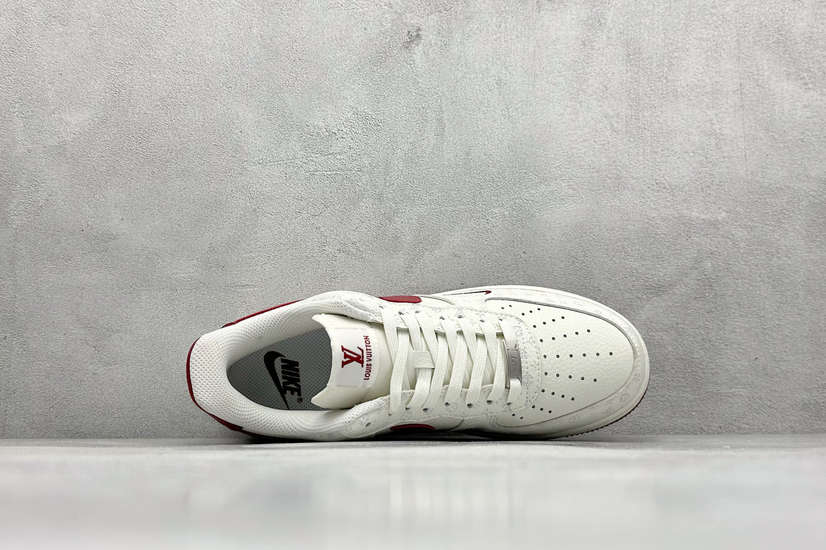 图片[3]-SC版Nike Air Force 1\’07 Low LV联名 白红 空军一号低帮休闲板鞋  #原楦头原纸板 原装鞋盒 原厂鞋底 超高清洁度 细节完美  货号：LW9279-015 尺码：36 36.5 37.5 38 38.5 39 40 40.5 41 42 42.5 43 44 44.5 45-选品中心
