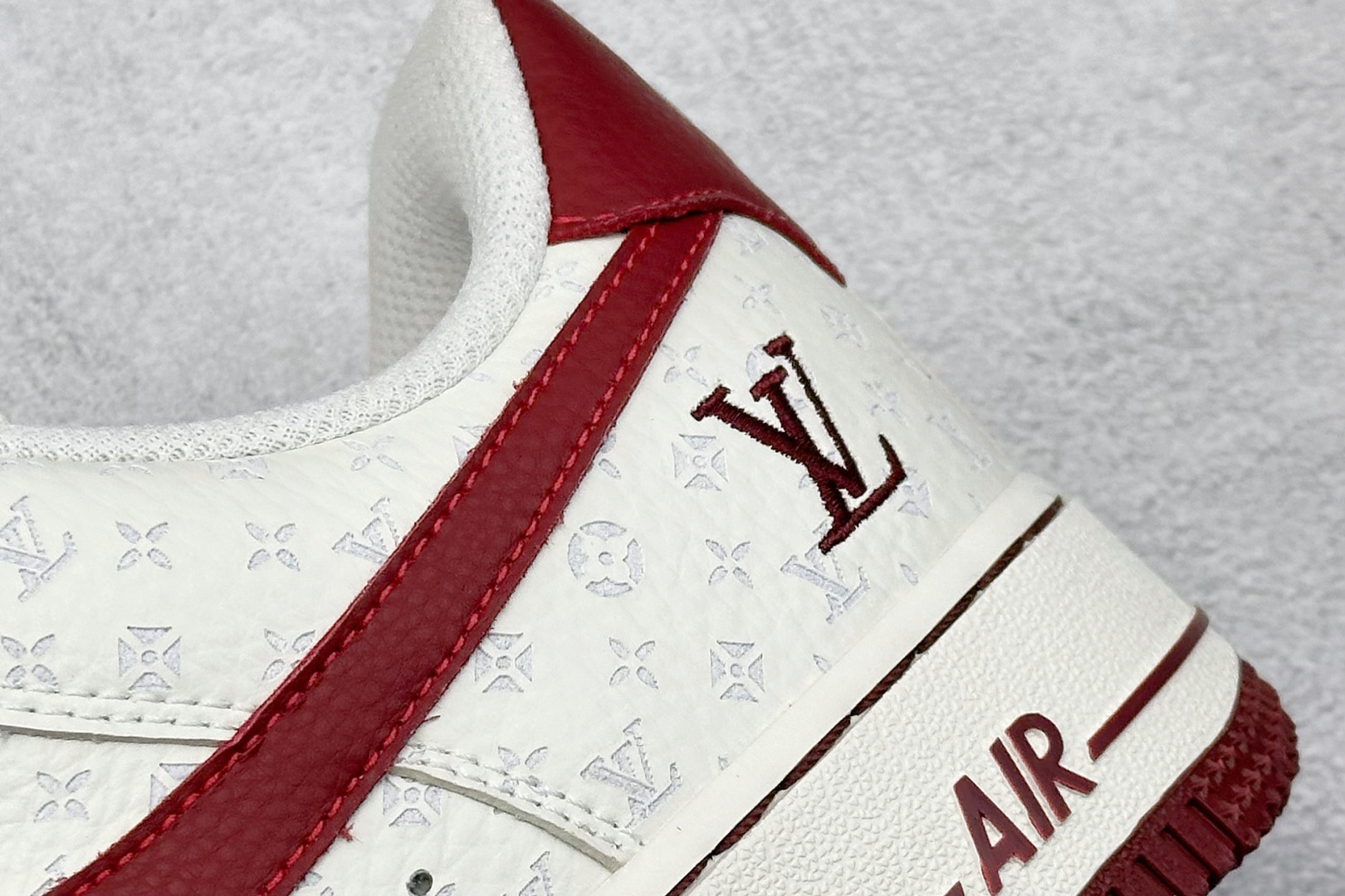 图片[9]-SC版Nike Air Force 1\’07 Low LV联名 白红 空军一号低帮休闲板鞋  #原楦头原纸板 原装鞋盒 原厂鞋底 超高清洁度 细节完美  货号：LW9279-015 尺码：36 36.5 37.5 38 38.5 39 40 40.5 41 42 42.5 43 44 44.5 45-选品中心
