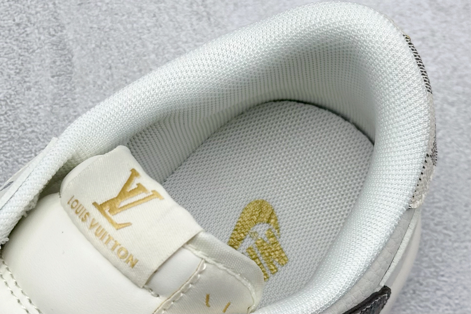 280 XC版Travis Scott x Fragment Design x Air Jordan 1 Low OG SP AJ1 乔1 LV联名 米棕方格 低帮文化休闲板鞋 XS7089-617