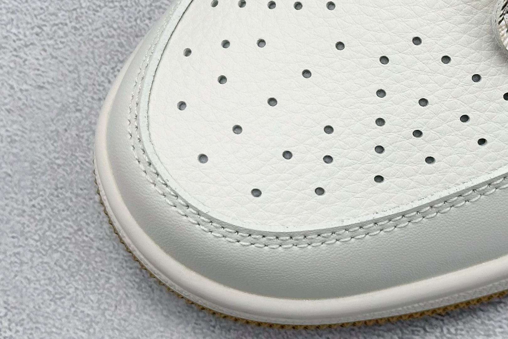 280 XC版Travis Scott x Fragment Design x Air Jordan 1 Low OG SP AJ1 乔1 LV联名 米棕方格 低帮文化休闲板鞋 XS7089-617