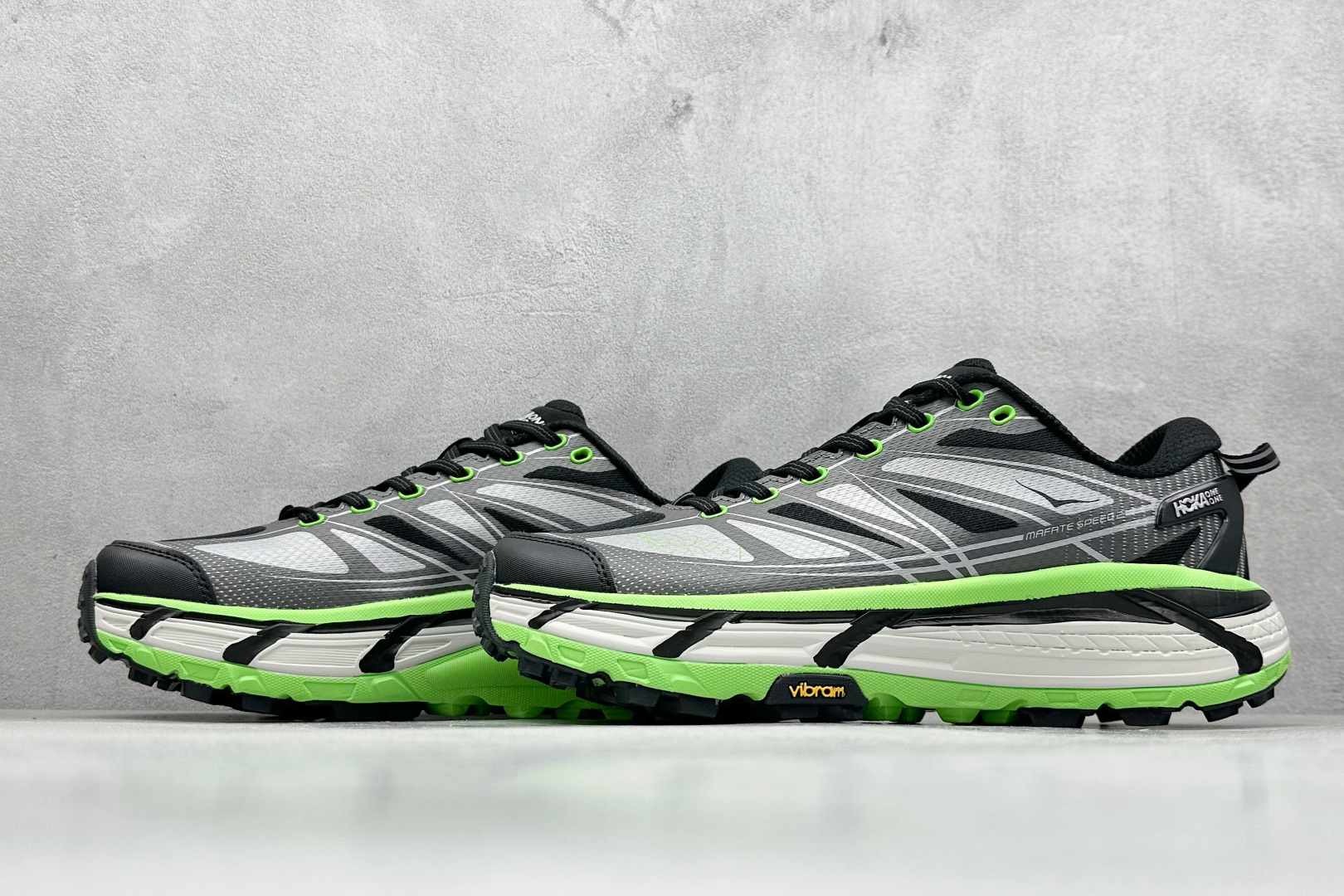 图片[5]-BF版 Hoka One One Mafate Speed 2 玛法特二代 低帮厚底轻量户外运动鞋 同源原厂eVent机能透气针织鞋面 原装轻量化材料Fresh Foam超轻量中底 全部用料过3C认证 滚动平衡科技减少33%能量消耗 货号：1126851/BCKLC 尺码：36 36.5 37 38 38.5 39 40 40.5 41 42 42.5 43 44 45-选品中心