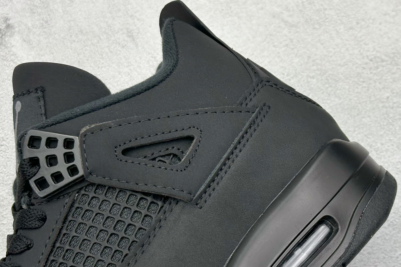 图片[9]-F性价比 Air Jordan AJ4 Retro 原楦原纸板同源开发 完美呈现乔4的版型 内侧正确双色网格 还原细节 正确气垫颜色 正确网格工艺 正确拉帮工艺 全鞋原装材料制作 原档案原模具打造 货号：FV5029-010 尺码：36-48-选品中心