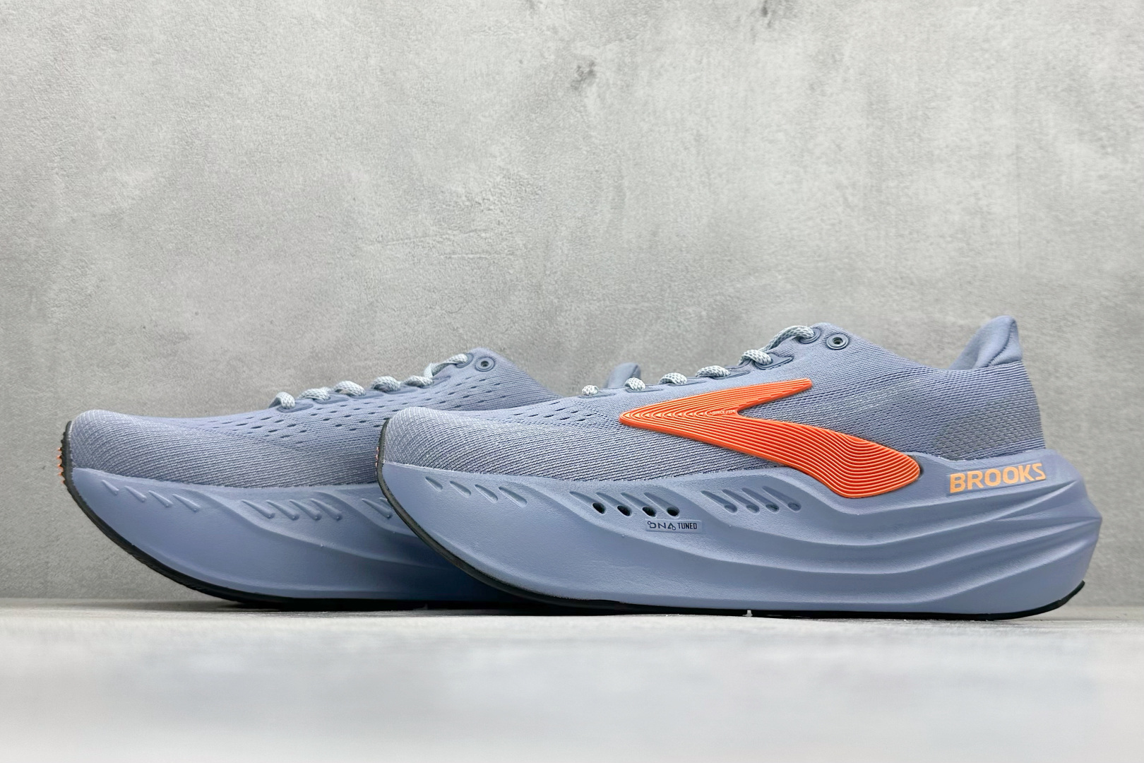 图片[5]-Z版 Brooks Glycerin Max 布鲁克斯 超级甘油缓震马拉松慢跑鞋  #广东超临界大底 原楦原纸板 客供原厂材料开发 极致一眼正品既视感 细节如图所示  货号：110447 1D 428 尺码：36-46-选品中心