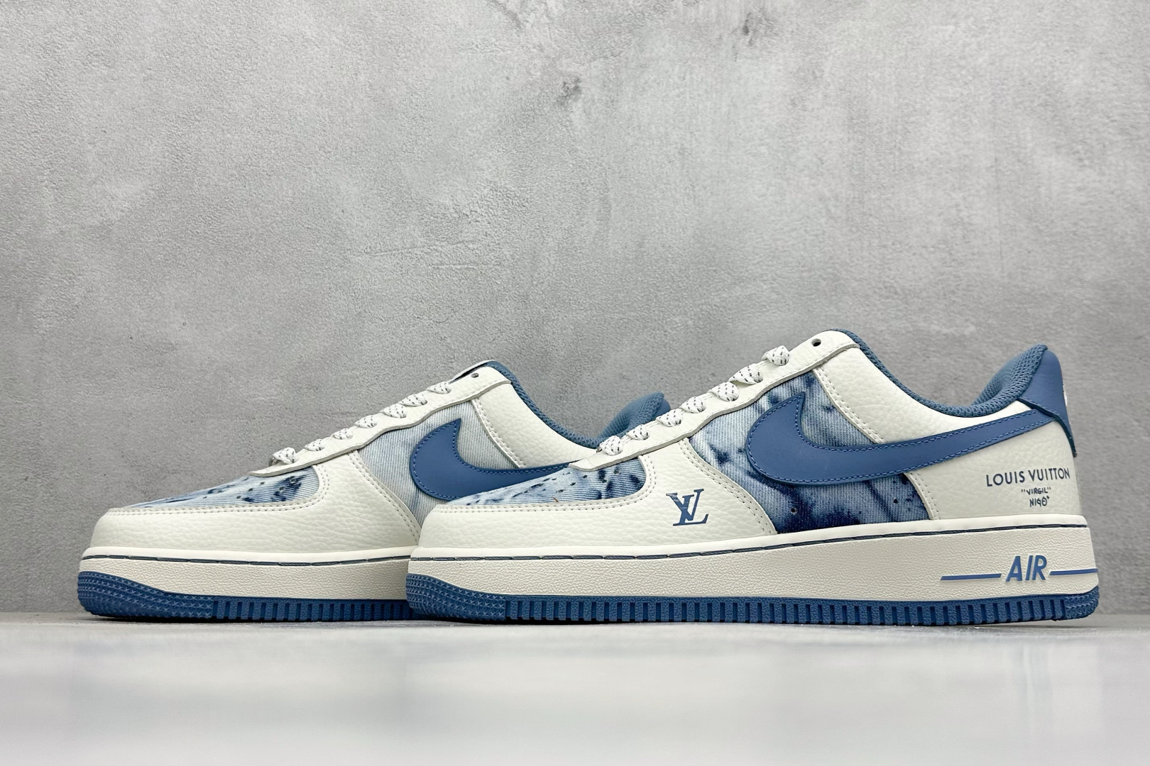 260 SC版Nike Air Force 1'07 Low LV联名 蓝色海洋 空军一号低帮休闲板鞋 LW9279-019