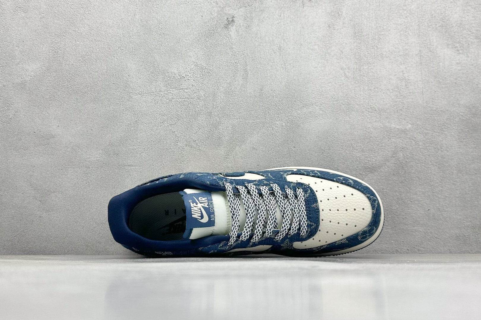 260 SC版Nike Air Force 1'07 Low LV联名 蓝色牛仔 空军一号低帮休闲板鞋 ZD1988-001