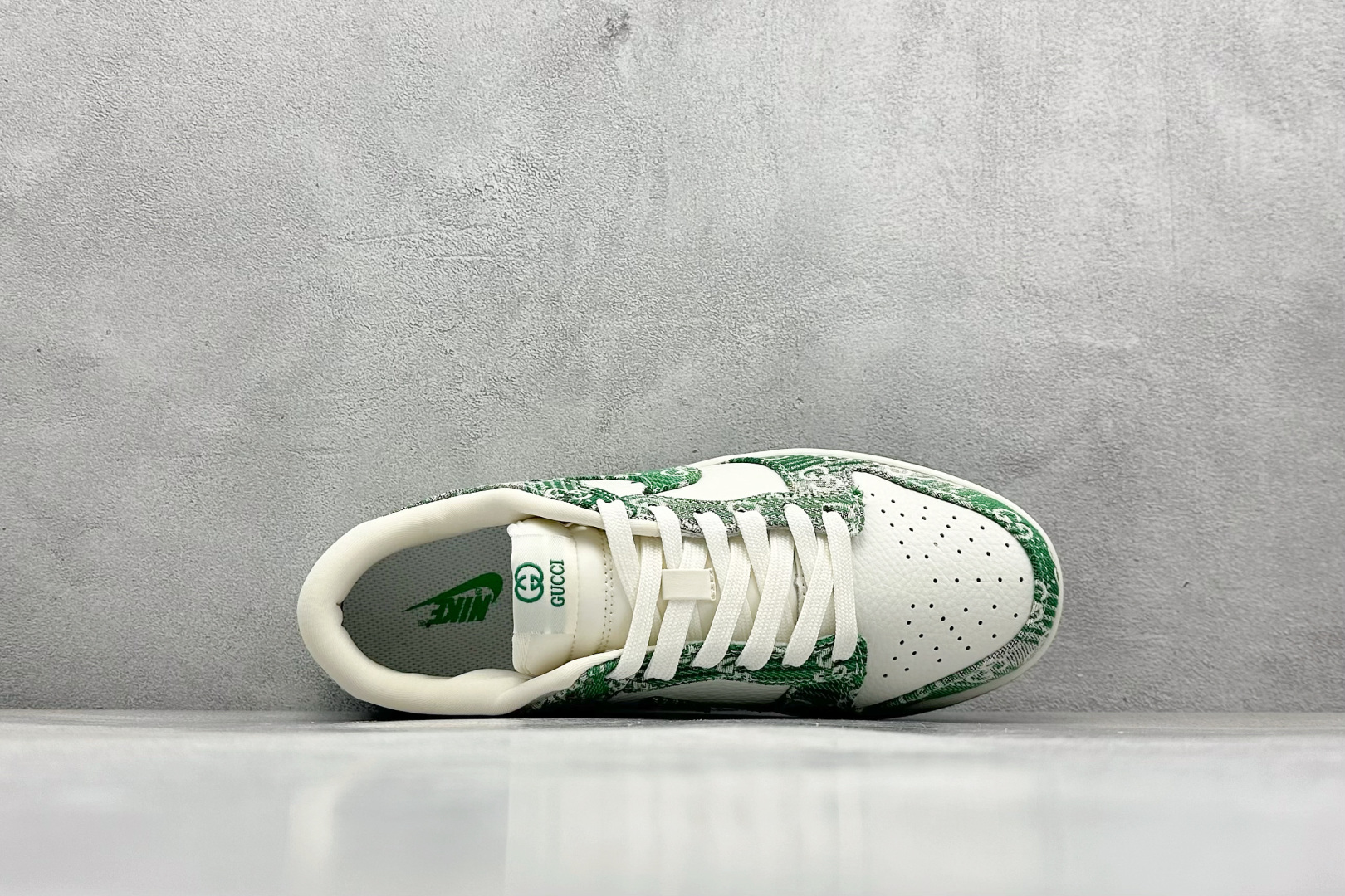 280 SC版Nike SB Dunk Low x Louis Vuitton 绿白小勾 SC9207-420