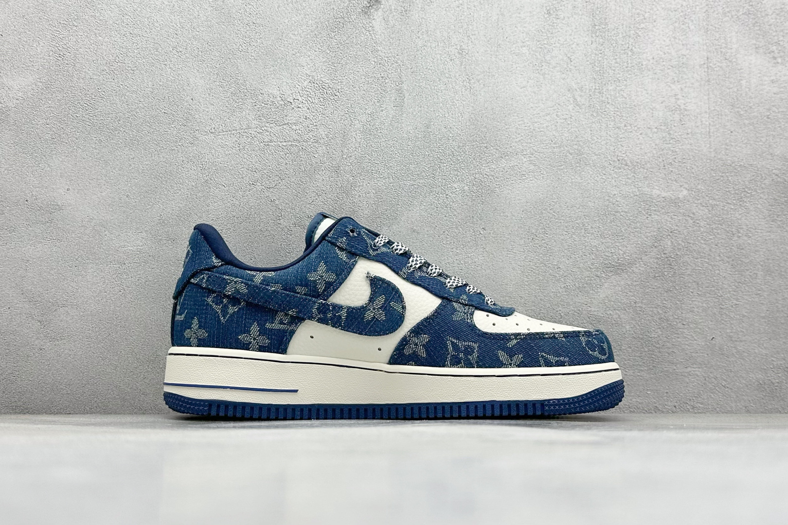 260 SC版Nike Air Force 1'07 Low LV联名 蓝色牛仔 空军一号低帮休闲板鞋 ZD1988-001