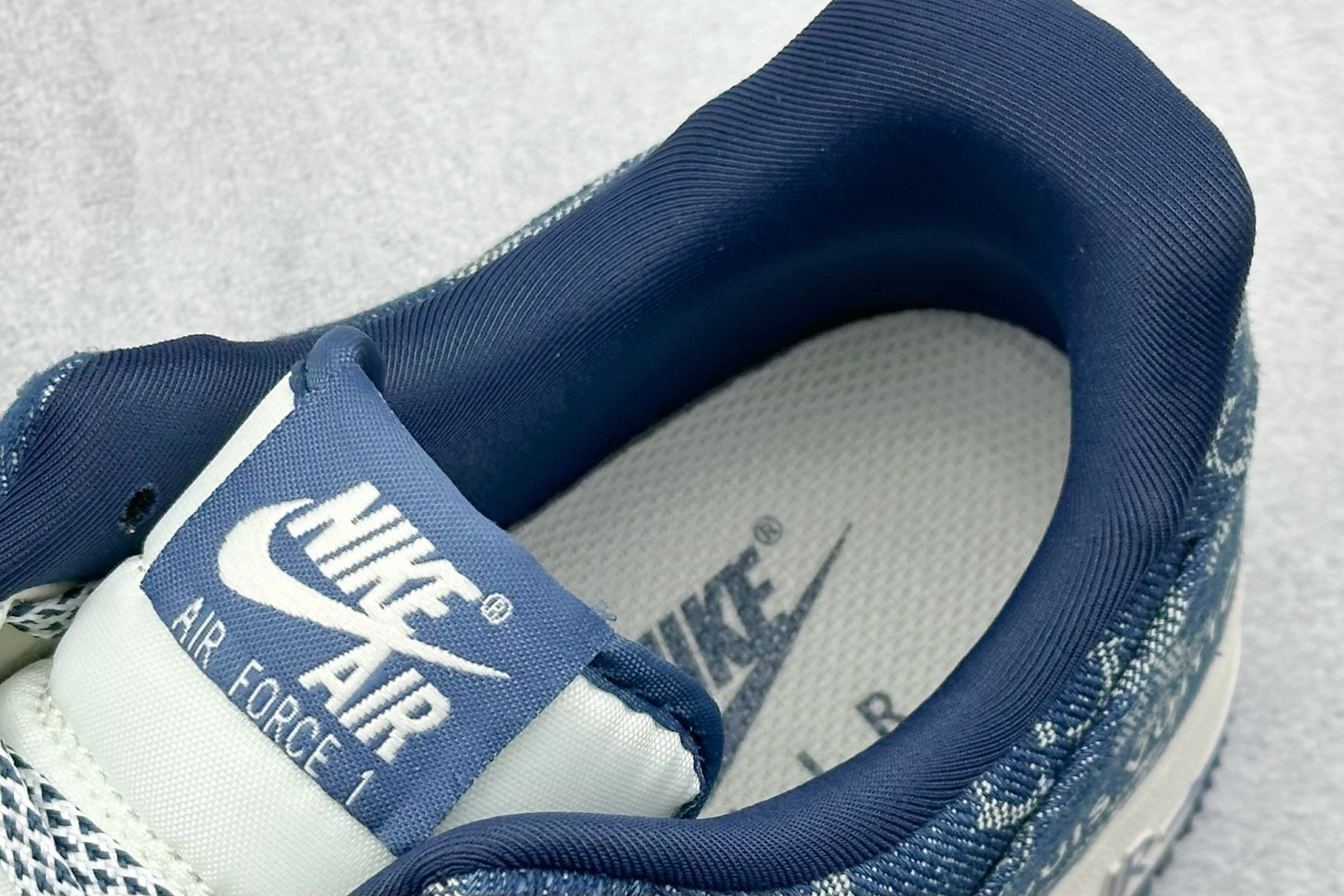 260 SC版Nike Air Force 1'07 Low LV联名 蓝色牛仔 空军一号低帮休闲板鞋 ZD1988-001