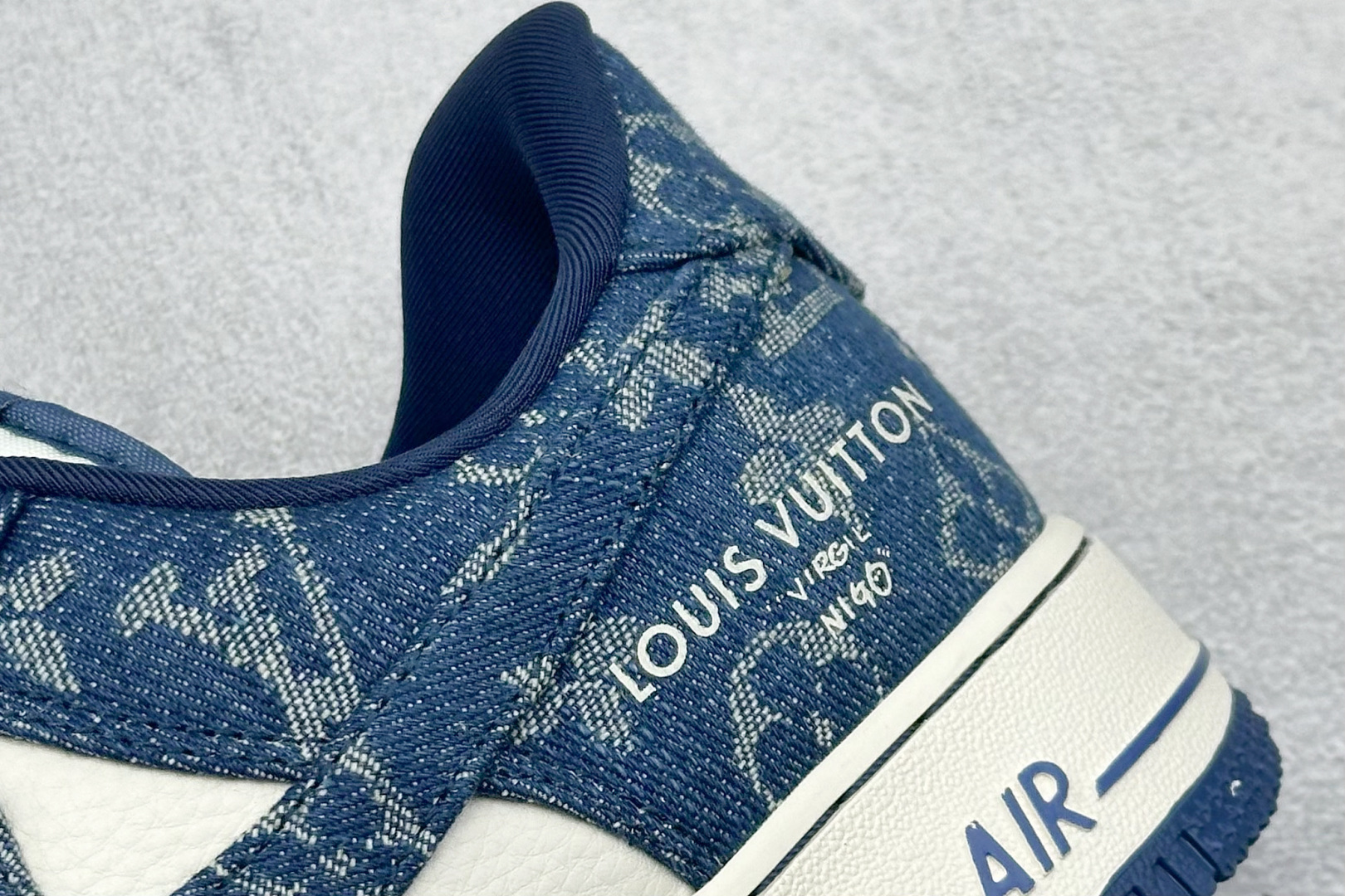 260 SC版Nike Air Force 1'07 Low LV联名 蓝色牛仔 空军一号低帮休闲板鞋 ZD1988-001