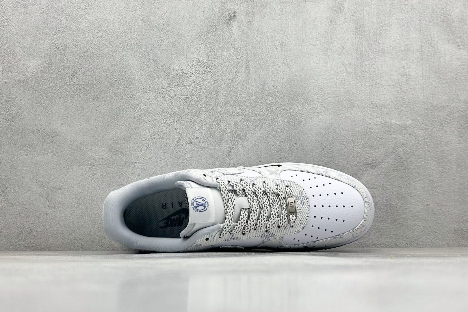 260 SC版Nike Air Force 1'07 Low LV联名 灰牛仔 空军一号低帮休闲板鞋  SC0601-552