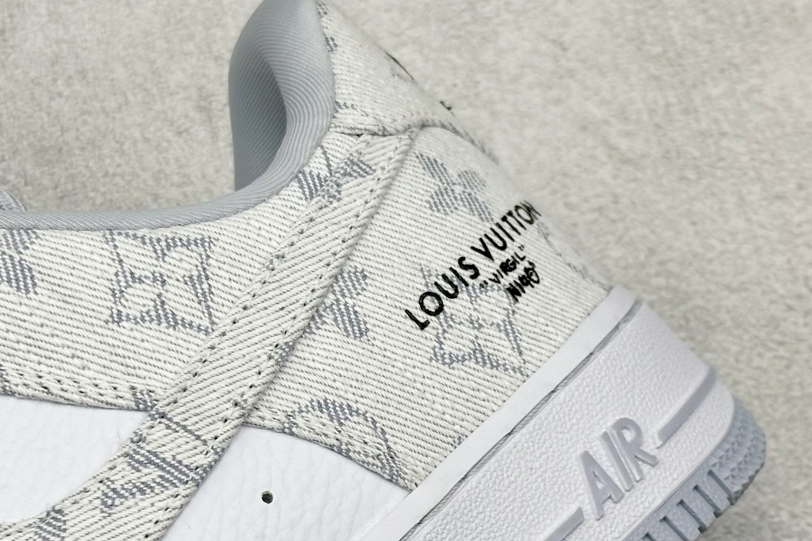 260 SC版Nike Air Force 1'07 Low LV联名 灰牛仔 空军一号低帮休闲板鞋  SC0601-552