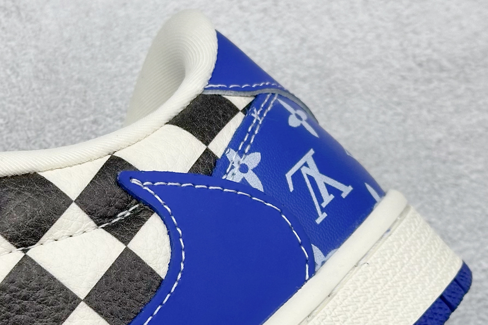 280 SC版Travis Scott x Fragment Design x Air Jordan 1 Low OG SP AJ1 乔1 LV联名 蓝色妖姬 低帮文化休闲板鞋 XQ1979-003