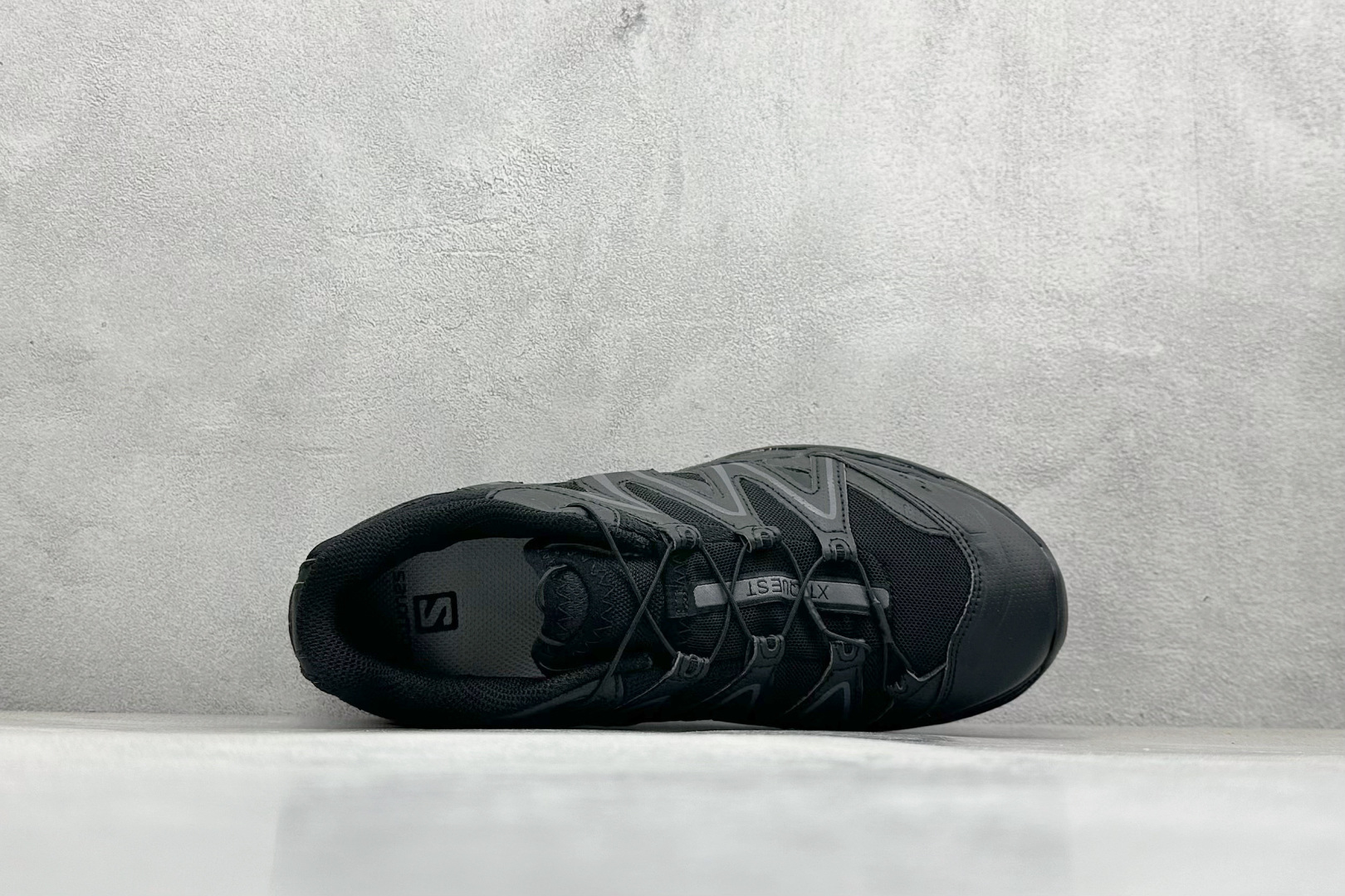 图片[3]-福利特价  Salomon XT-Quest 萨洛蒙复古机能潮流休闲跑鞋 鞋面覆盖TPU支撑 轻量透气欧索莱环保去臭环型组合鞋垫 三层双层组合橡胶ACS科技全地形锯齿防滑大底 UP团队监工打造 原鞋原数据纸板打造 细节提升 平台/外贸/高端零售专供品质 货号：410139 36 G0 尺码：36 36.5 37 38 38.5 39 40 40.5 41 42 42.5 43 44 45-选品中心