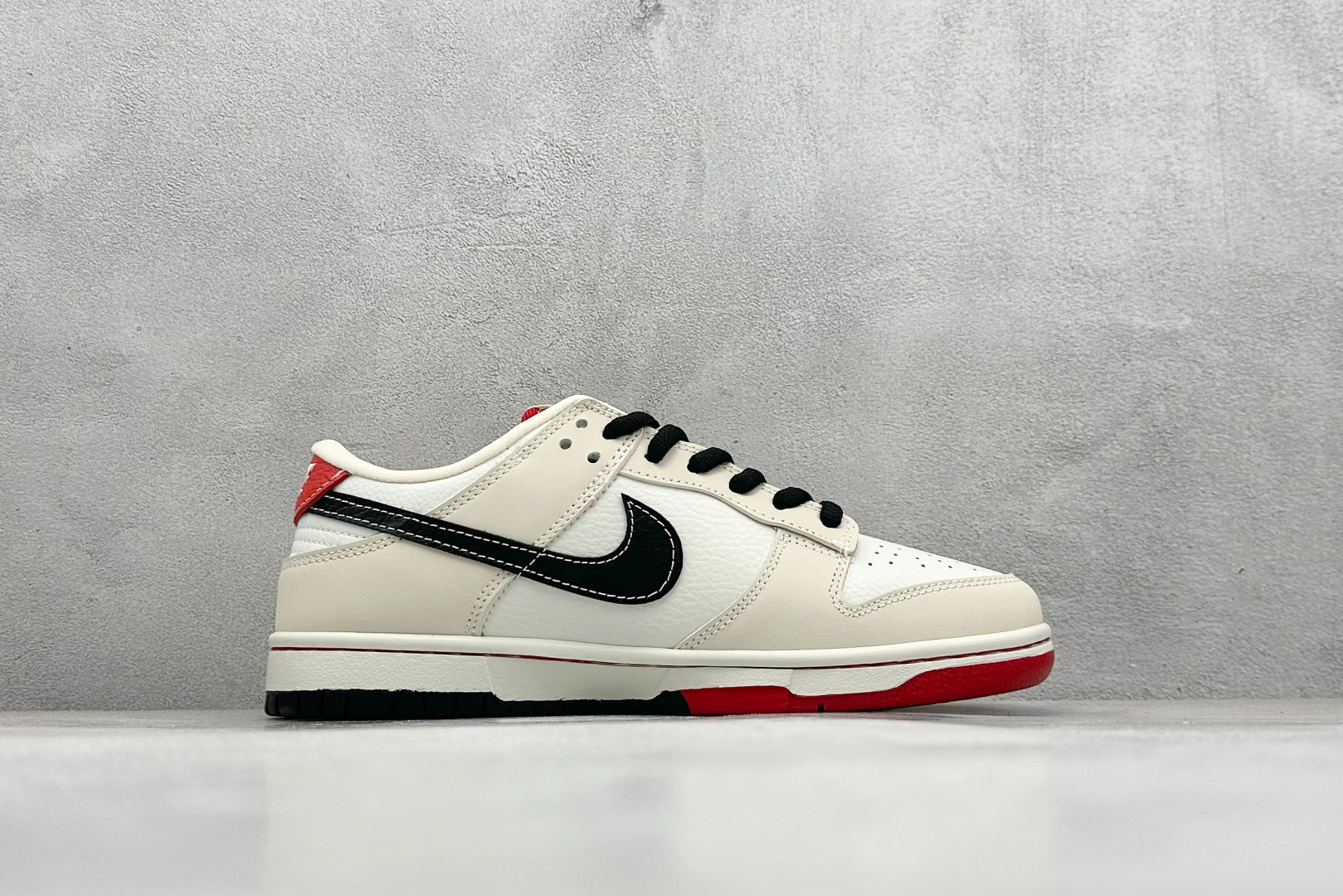 280 SC版Nike SB Dunk Low Sup联名 白卡其三小勾 周年高端定制 低帮休闲板鞋  SC9207-427