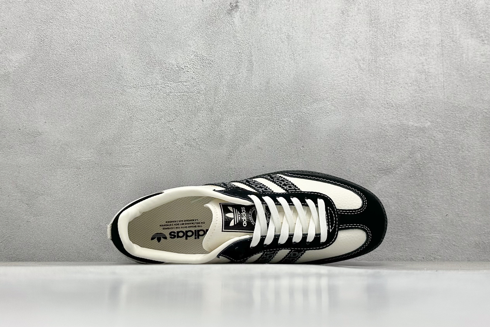200 adidoriginals Samba OG 黑白 桑巴舞系列复古经典轻便板鞋  DX0006