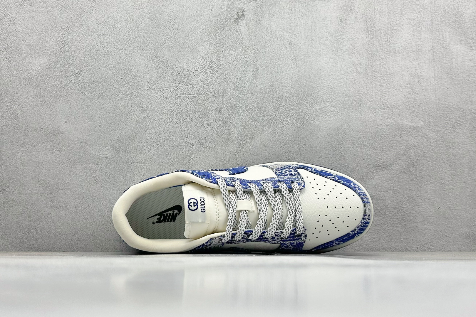 280 SC版Nike SB Dunk Low 古驰联名 灰蓝牛仔 周年高端定制 低帮休闲板鞋 SC9207-419