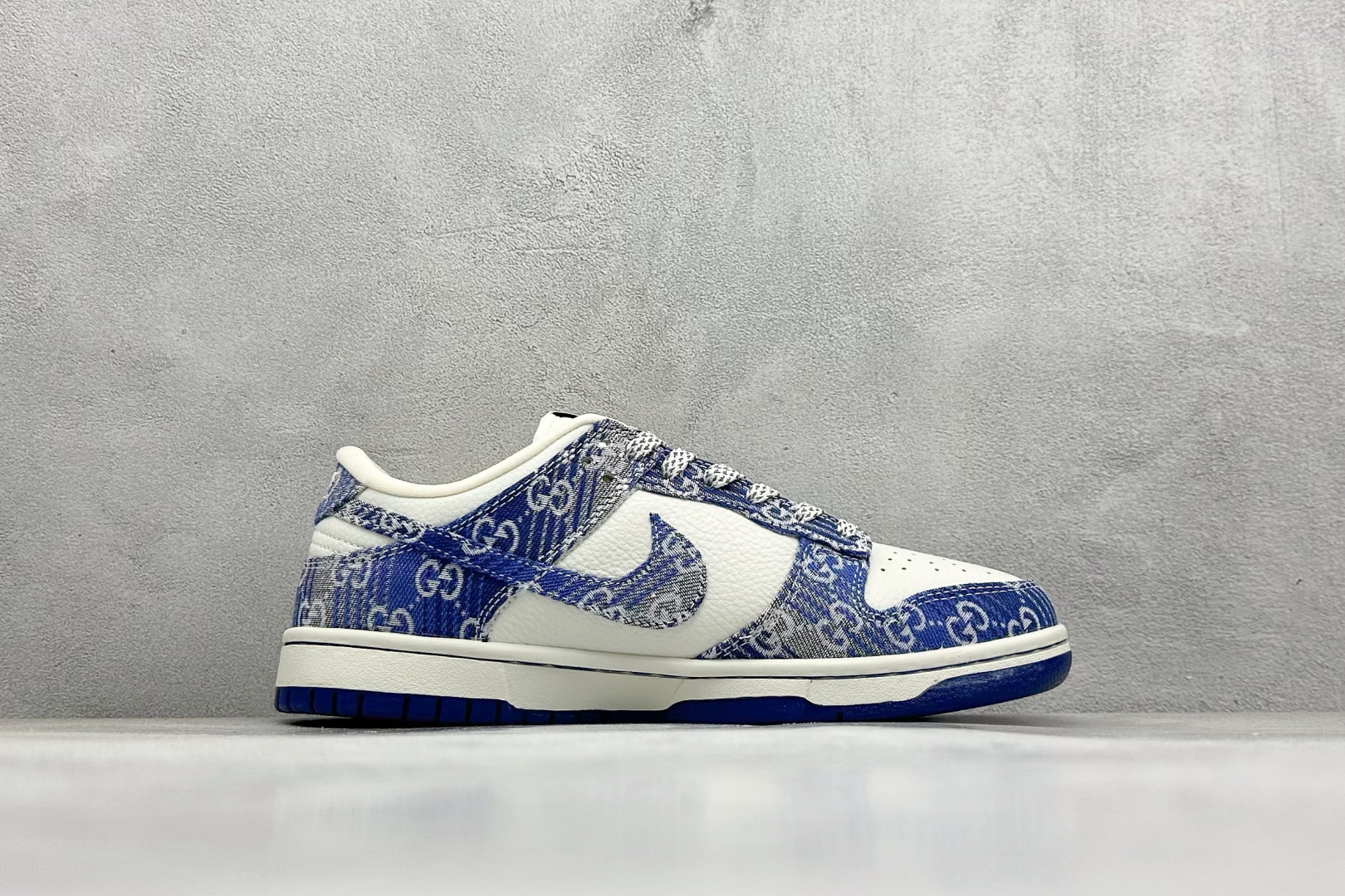 280 SC版Nike SB Dunk Low 古驰联名 灰蓝牛仔 周年高端定制 低帮休闲板鞋 SC9207-419