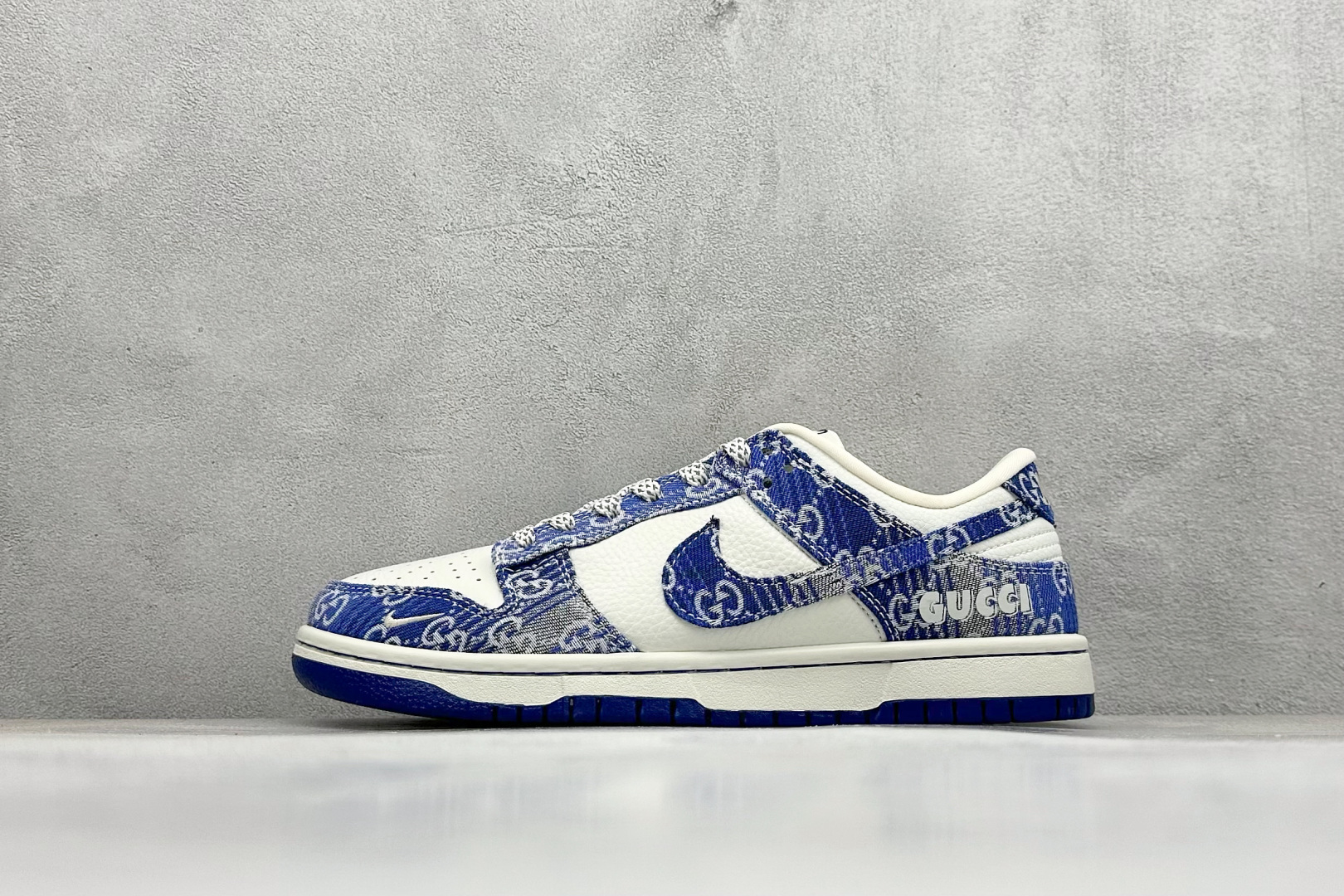 280 SC版Nike SB Dunk Low 古驰联名 灰蓝牛仔 周年高端定制 低帮休闲板鞋 SC9207-419