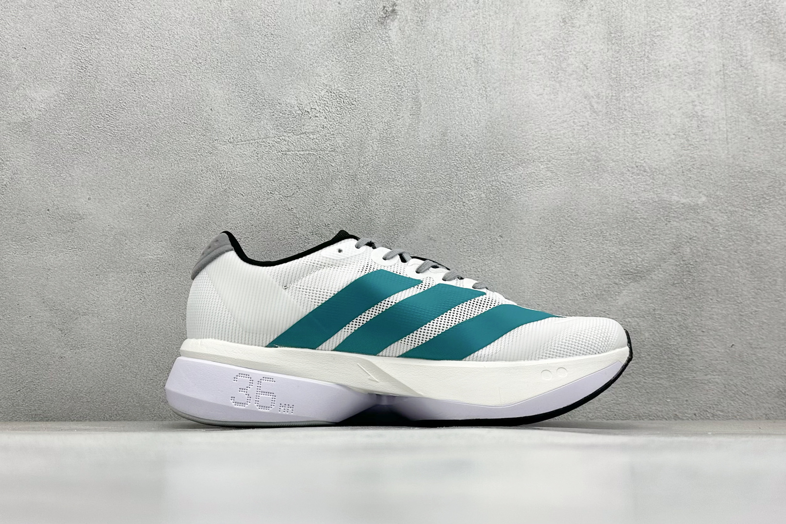 180 AdidAdizero Boston 13 轻盈跑鞋 超轻发泡底 缓震透气跑步鞋 JS4791