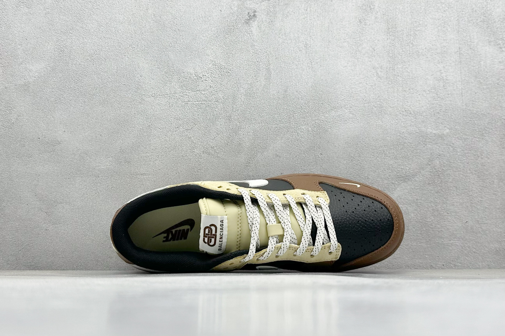 240 Nike SB Dunk Low x Balenciaga 棕黑小勾  FX1588-313
