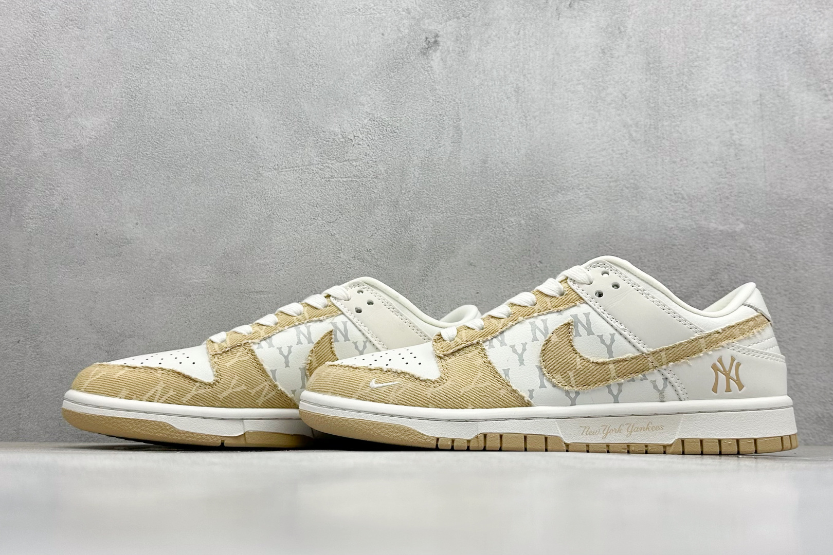 图片[5]-福利特价  Nk SB Dunk Low MLB联名 周年高端定制 低帮休闲板鞋  #定制鞋盒 大厂纯原品质出货 超高清洁度 皮料切割干净无任何毛边 细节完美 货号：DQ1098-346  尺码：36 36.5 37.5 38 38.5 39 40 40.5 41 42 42.5 43 44 44.5 45-选品中心