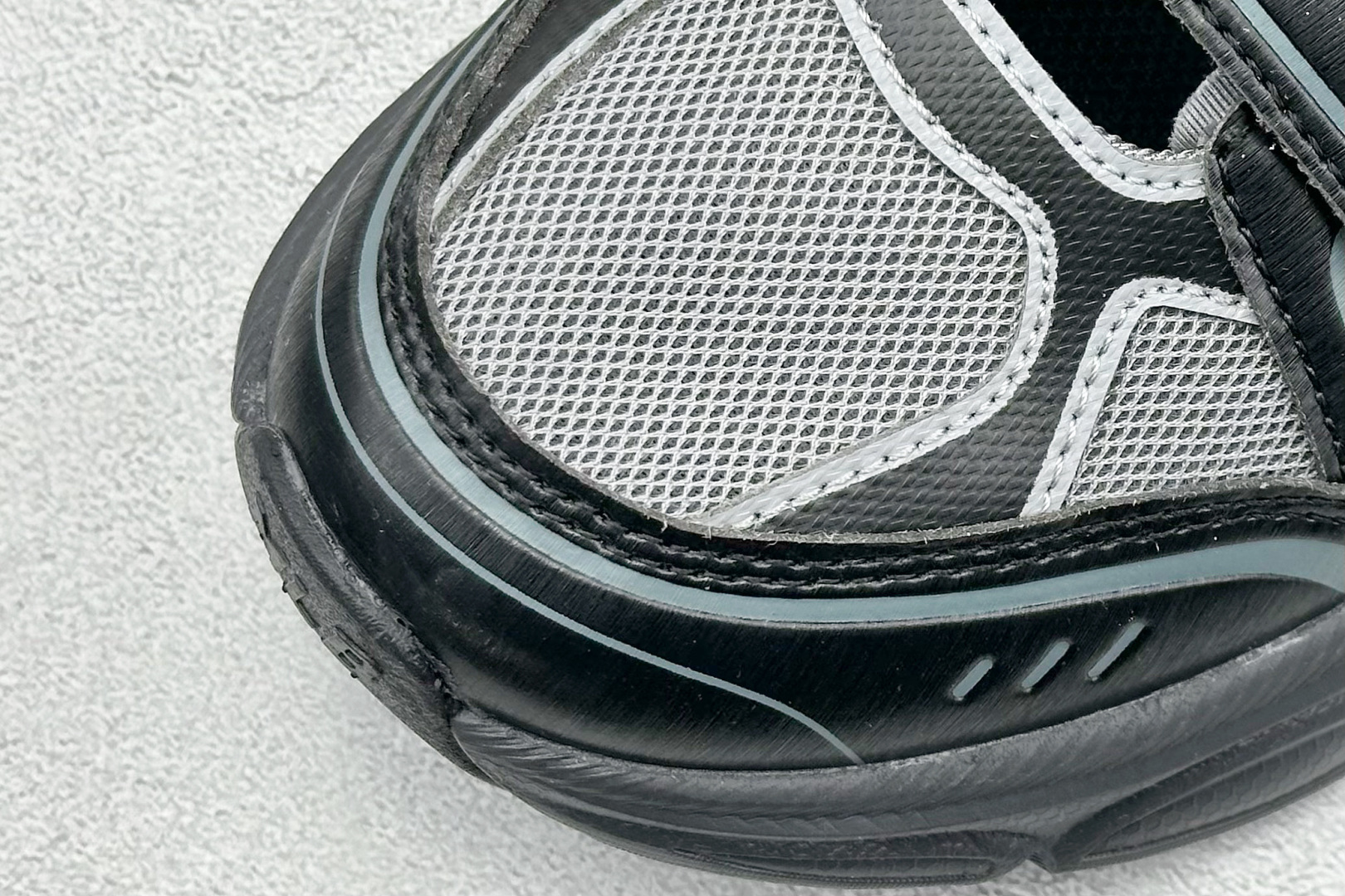 MLB Big Ball Chunky Mesh 厚底老爹系列低帮魔术贴轻量休闲运动慢跑鞋