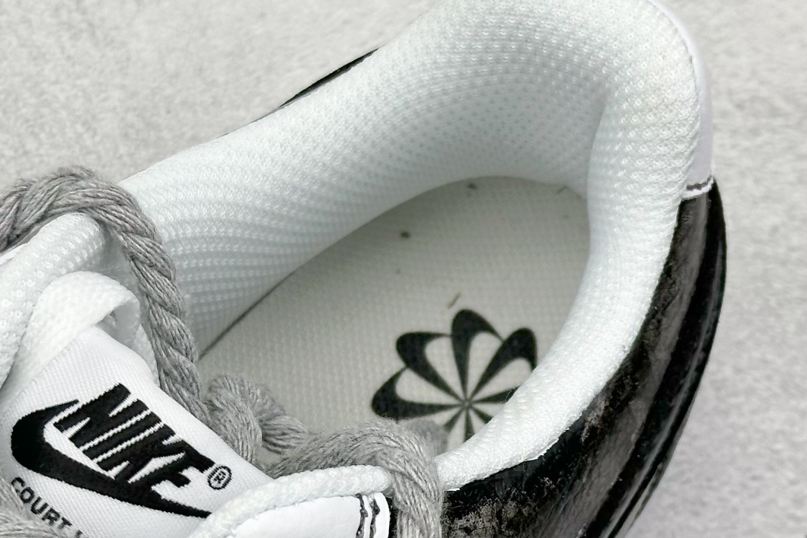 图片[8]-Nike Court Vision Low 绑带手绘涂鸦 休闲运动板鞋 低帮百搭透气休闲运动板鞋，经典耐用的设计，兼顾舒适脚感和出众风范，演绎匠心之作。结构性的支撑贴合感结合复古篮球设计，塑就场外全明星风范 货号： DH2987 101 尺码：36 36.5 37.5 38 38.5 39 40 40.5 41 42 42.5 43 44 44.5 45-选品中心