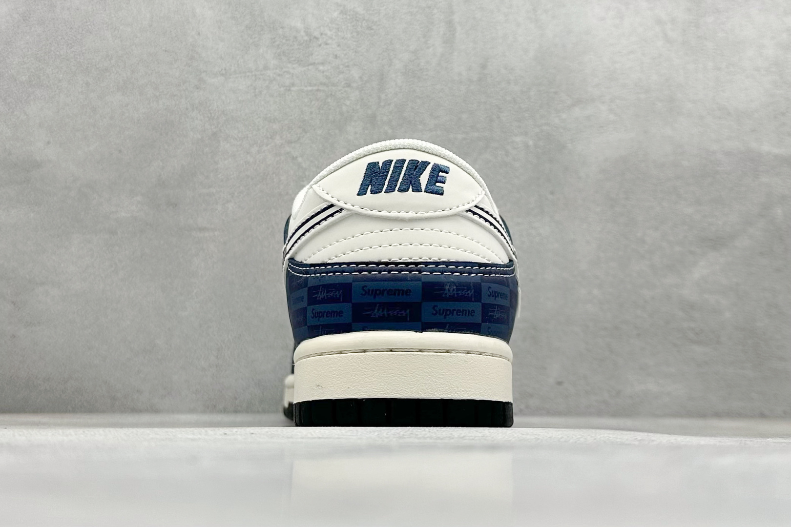 XC版Nike SB Dunk Low Supreme联名 暗刻蓝 周年高端定制 低帮休闲板鞋  FC1688-228