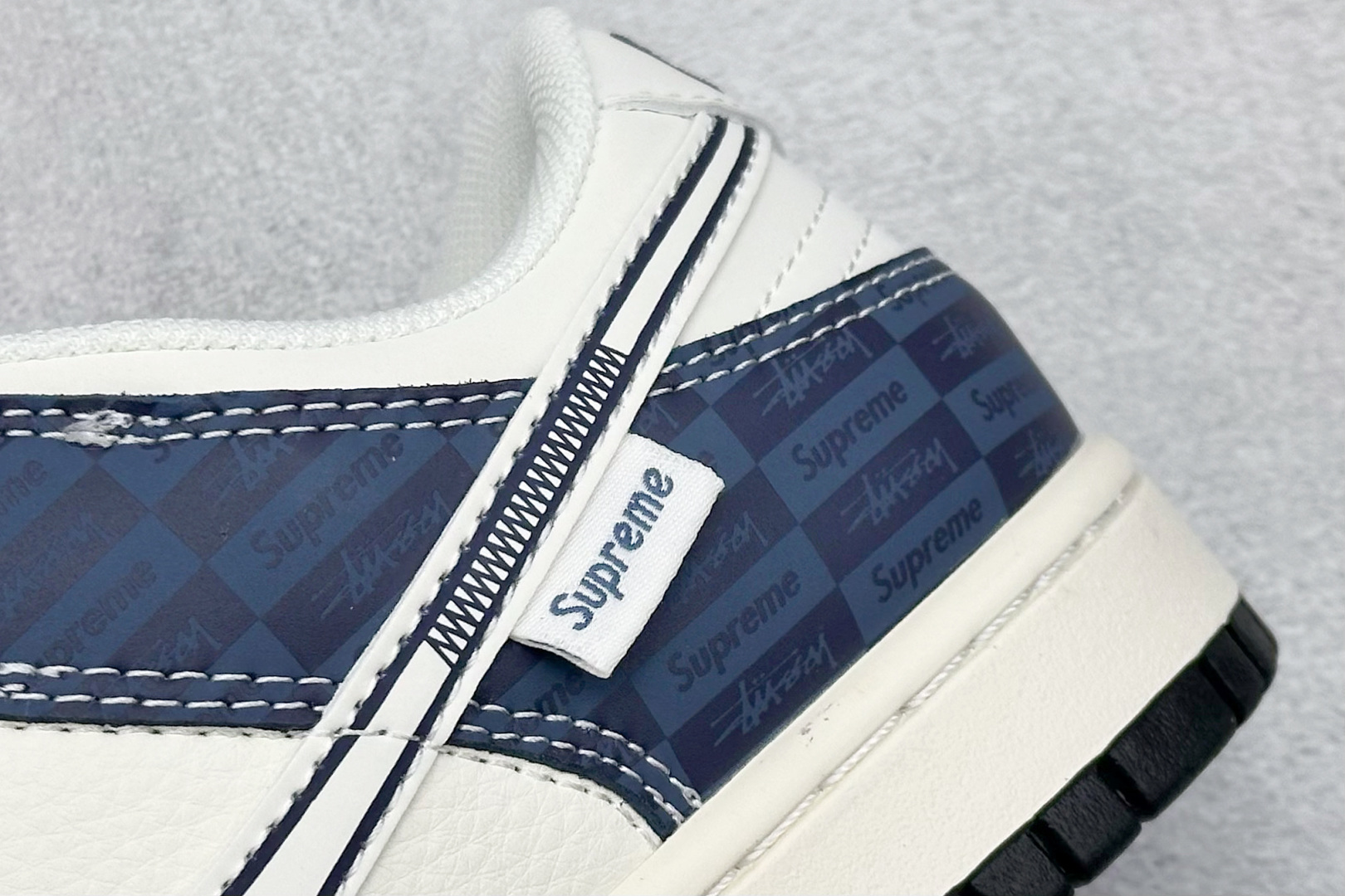 XC版Nike SB Dunk Low Supreme联名 暗刻蓝 周年高端定制 低帮休闲板鞋  FC1688-228