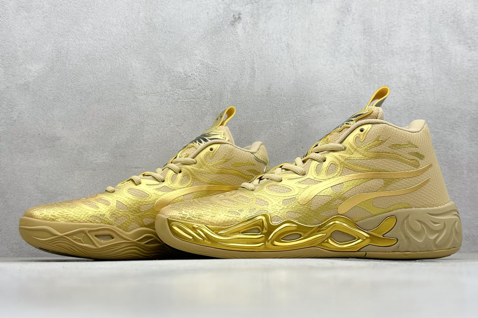 图片[5]-PUMA彪马 LaMelo Ball MB.04 柔软舒适 防滑耐磨 高帮 篮球鞋 男款 金色 货号：311306-01 尺码：39-46-选品中心