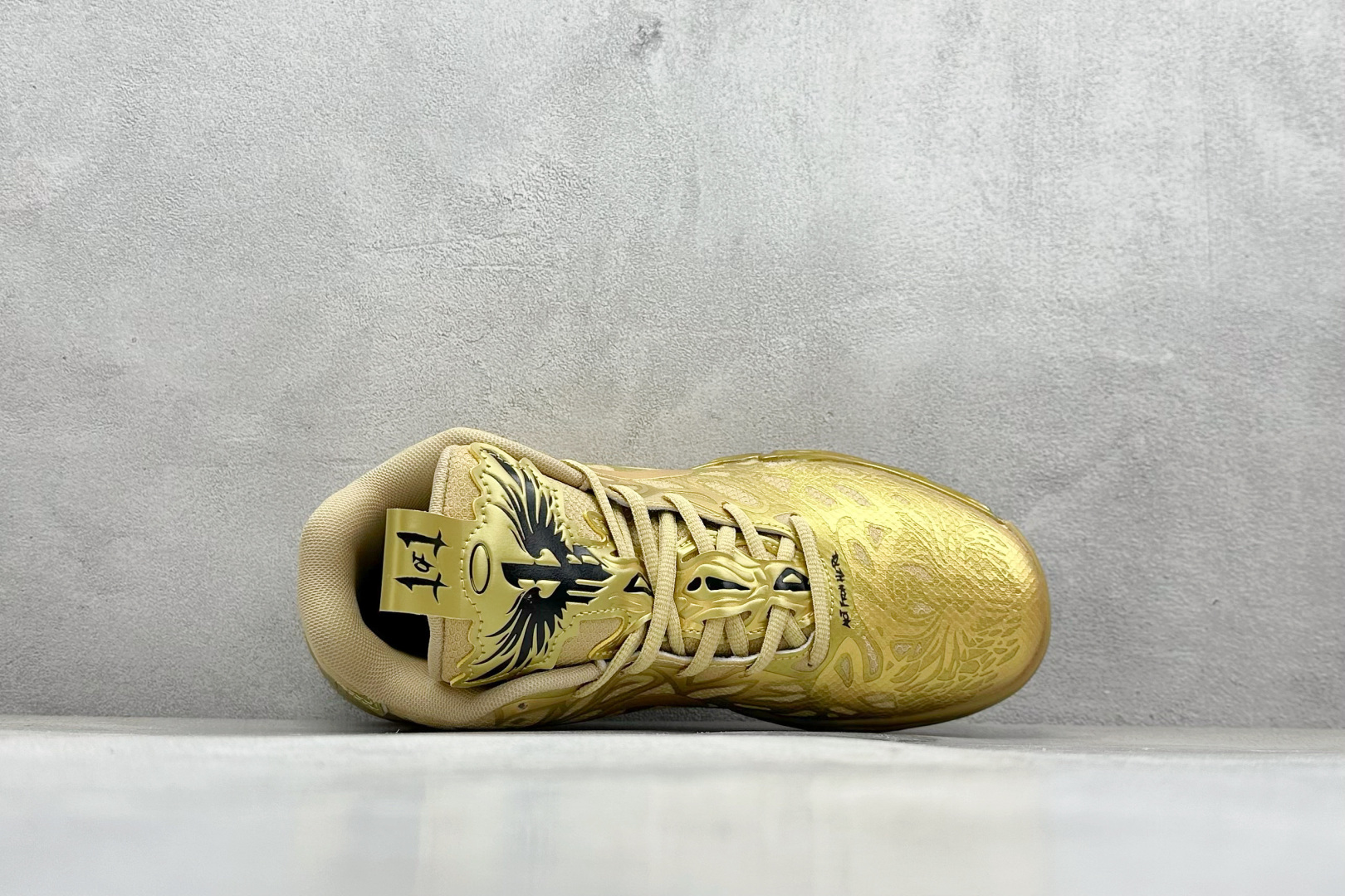 图片[3]-PUMA彪马 LaMelo Ball MB.04 柔软舒适 防滑耐磨 高帮 篮球鞋 男款 金色 货号：311306-01 尺码：39-46-选品中心