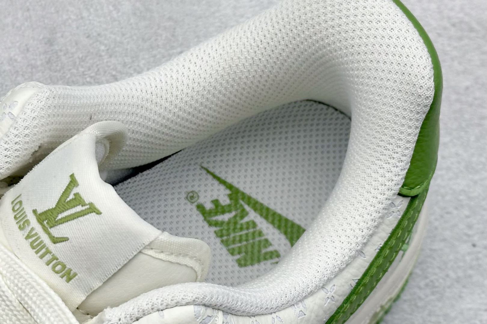 SC版Nike Air Force 1'07 Low LV联名 白绿 空军一号低帮休闲板鞋  LW9279-016