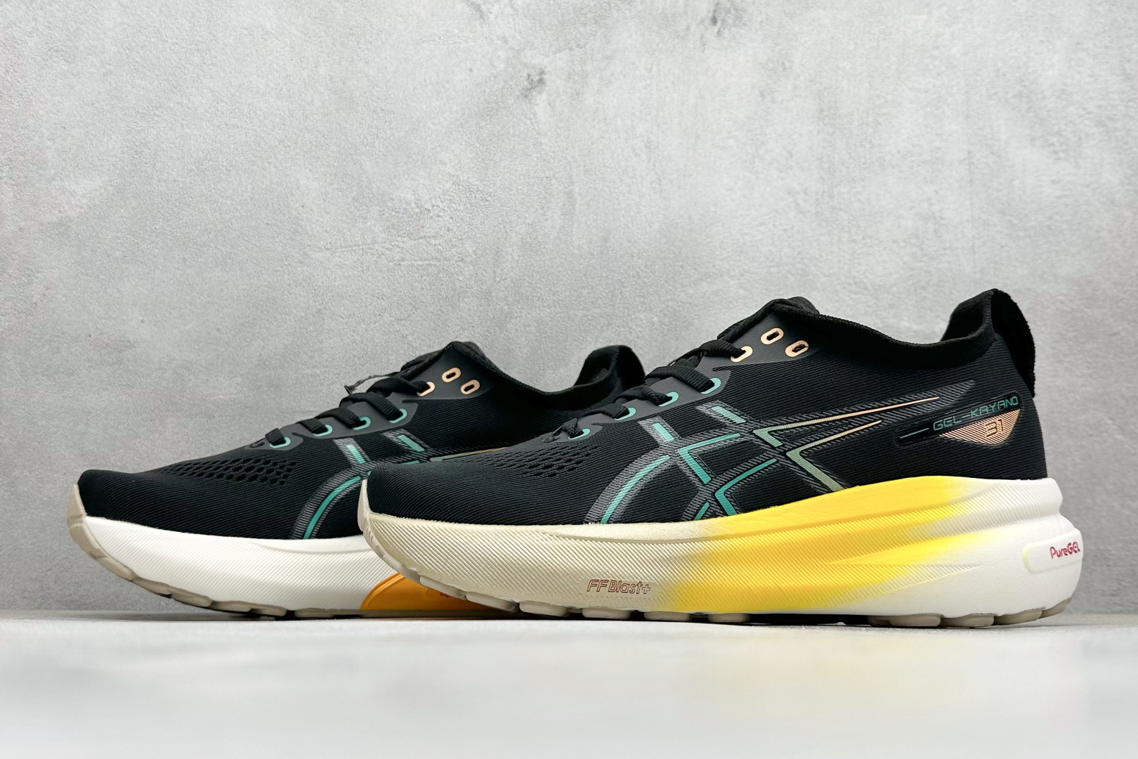 Asics Gel-Kayano 31 亚瑟士系列复古舒适织物休闲跑步鞋 1011B869-001