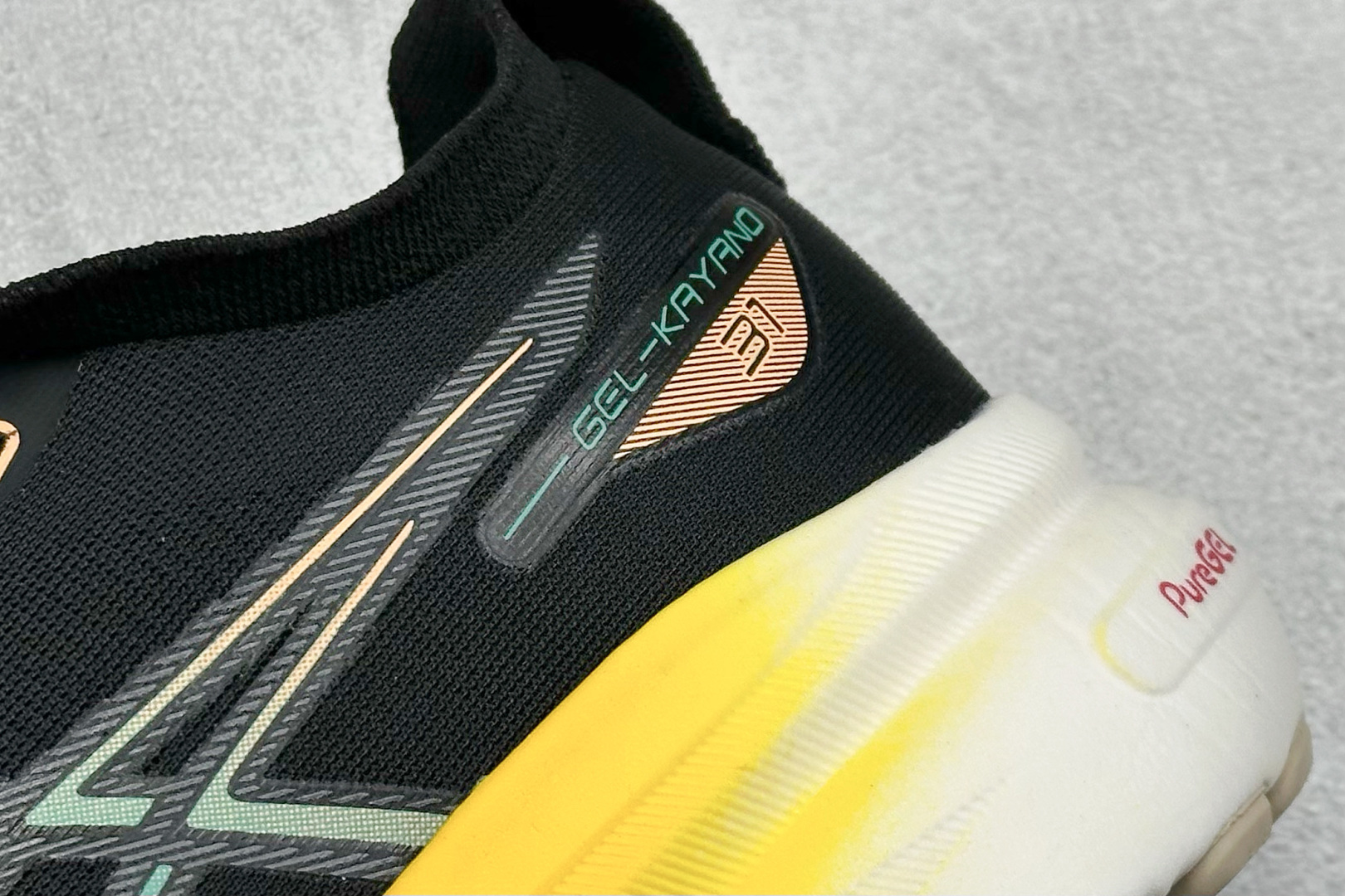 Asics Gel-Kayano 31 亚瑟士系列复古舒适织物休闲跑步鞋 1011B869-001
