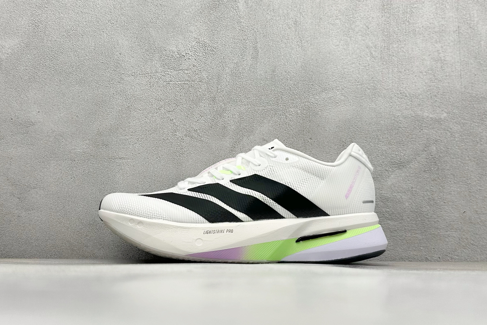 AdidAdizero Bost13 轻盈缓震透气跑步鞋 AdizeroBoston13跑鞋 JS4951