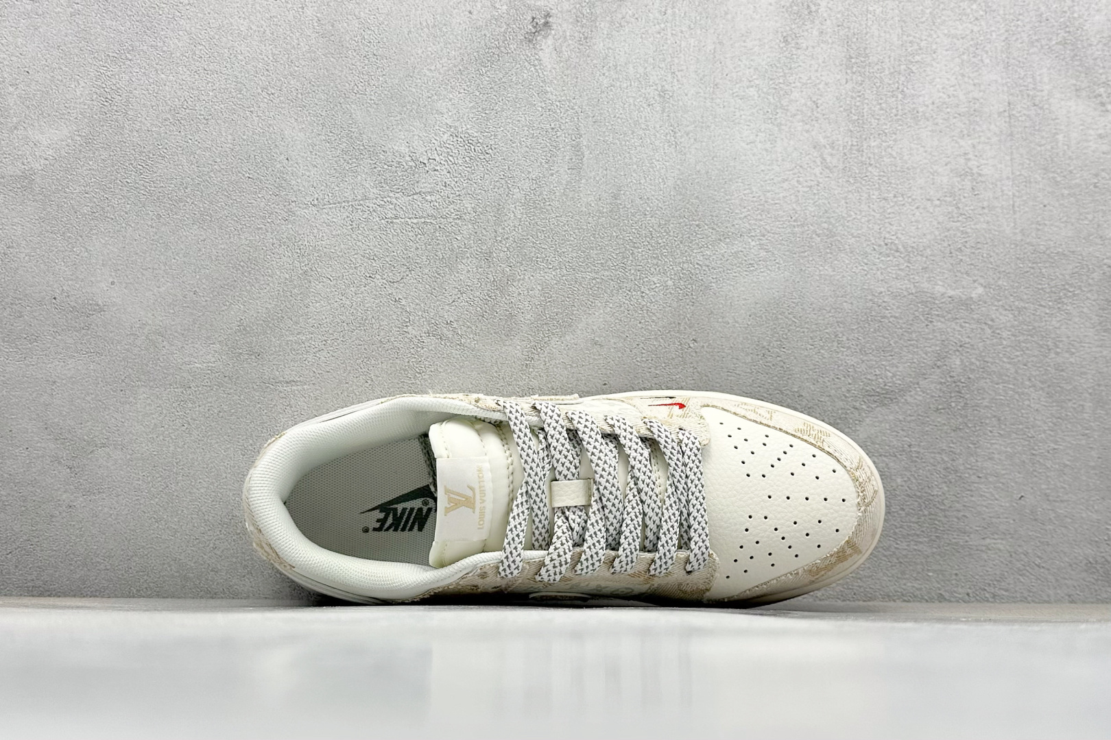 XC版Nike SB Dunk Low LV联名 卡其牛仔 低帮休闲板鞋 YX5066-377