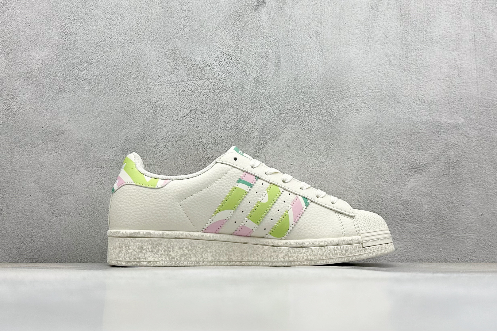 AD Originals Superstar x GUCCI 白绿 DS0024