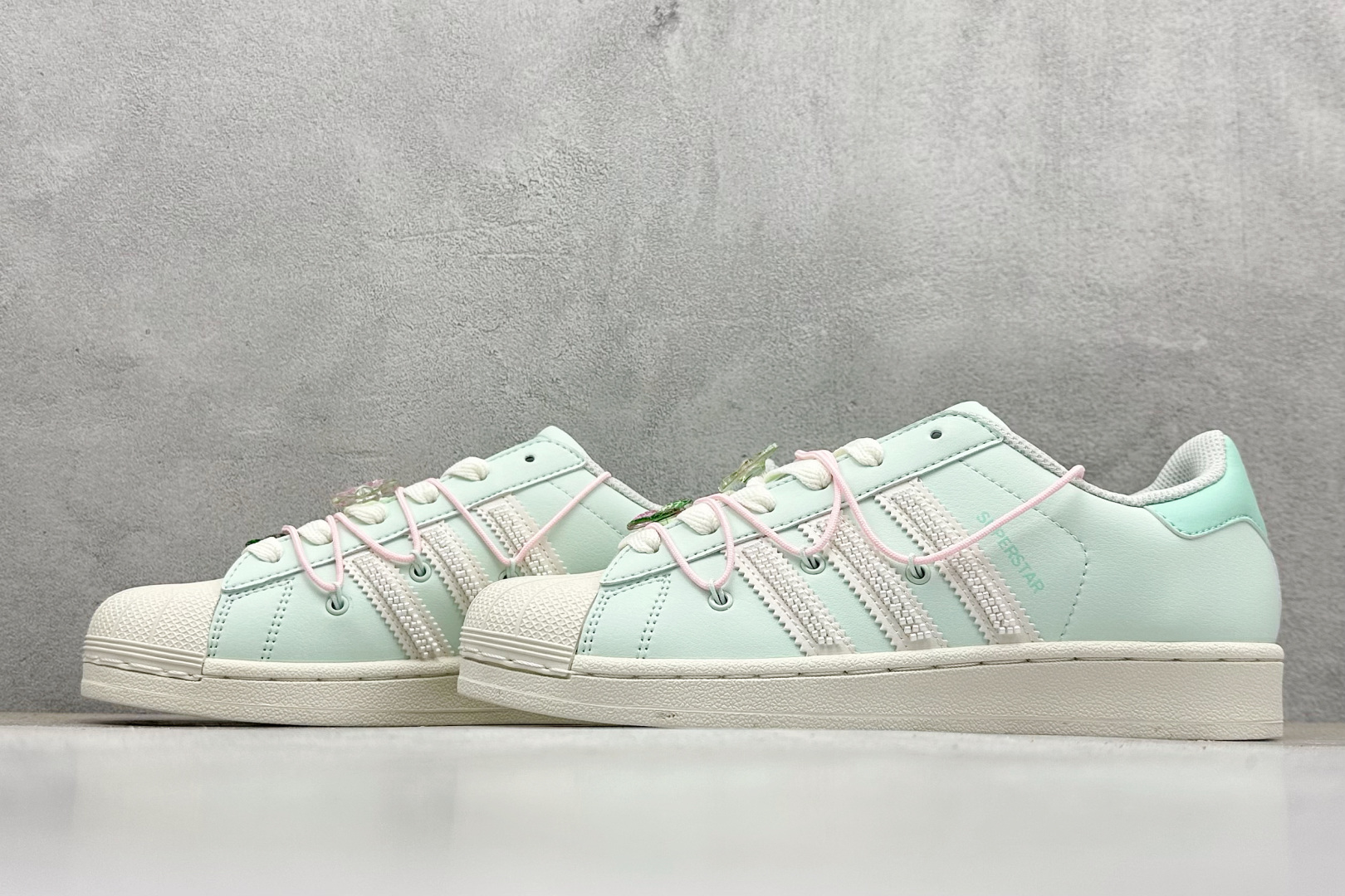 AdidOriginals SUPERSTAR W 薄荷绿 JR1333